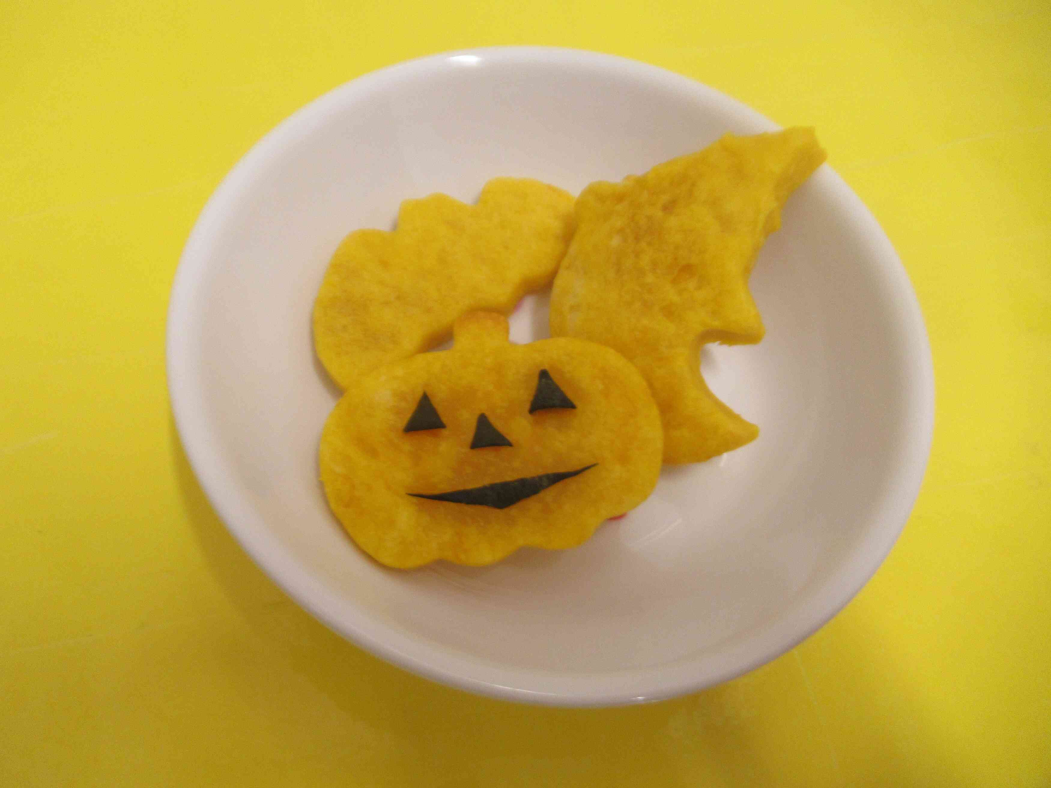 ハロウィンのおやつは...