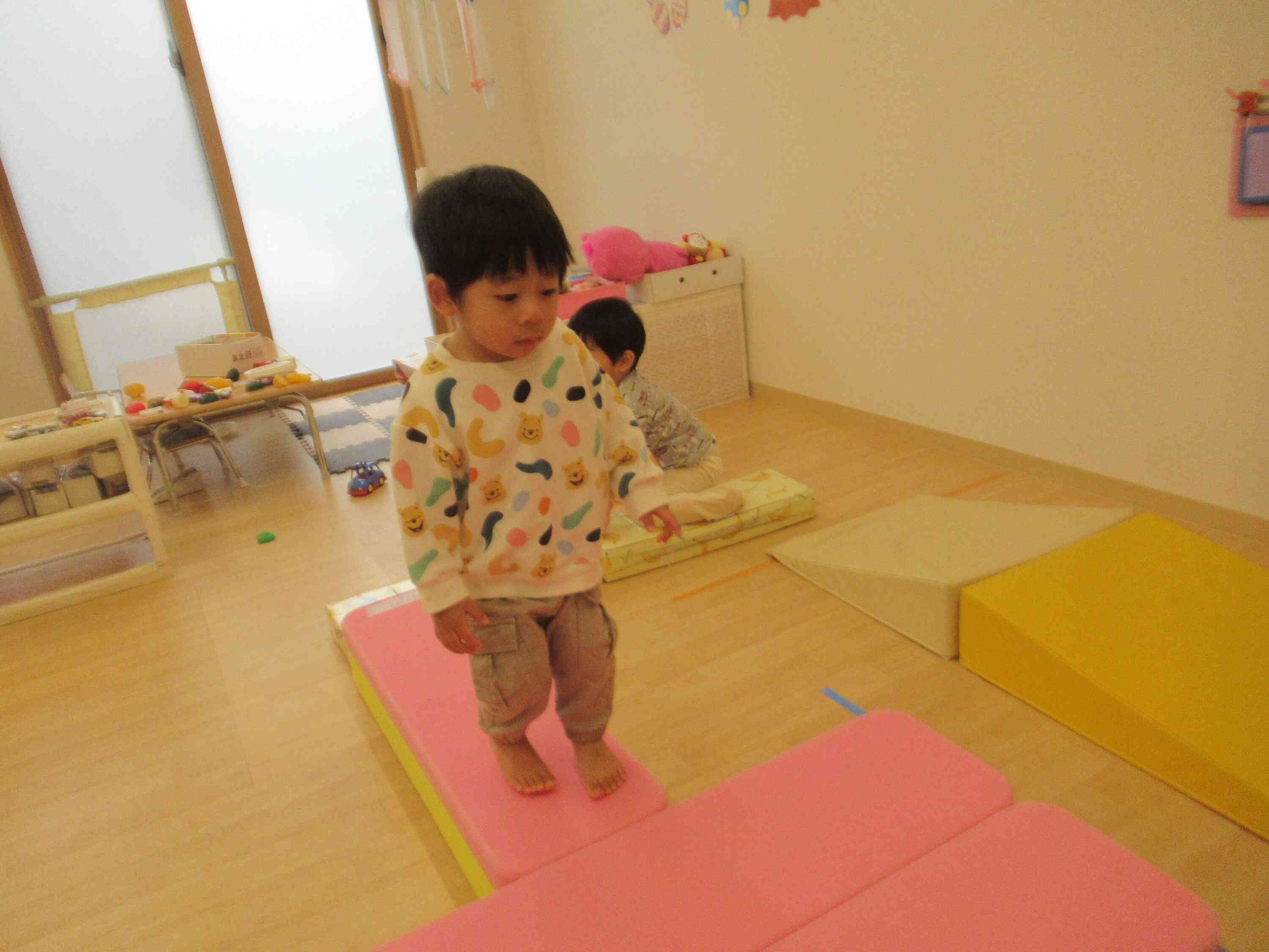 一本橋渡るの大好き♬