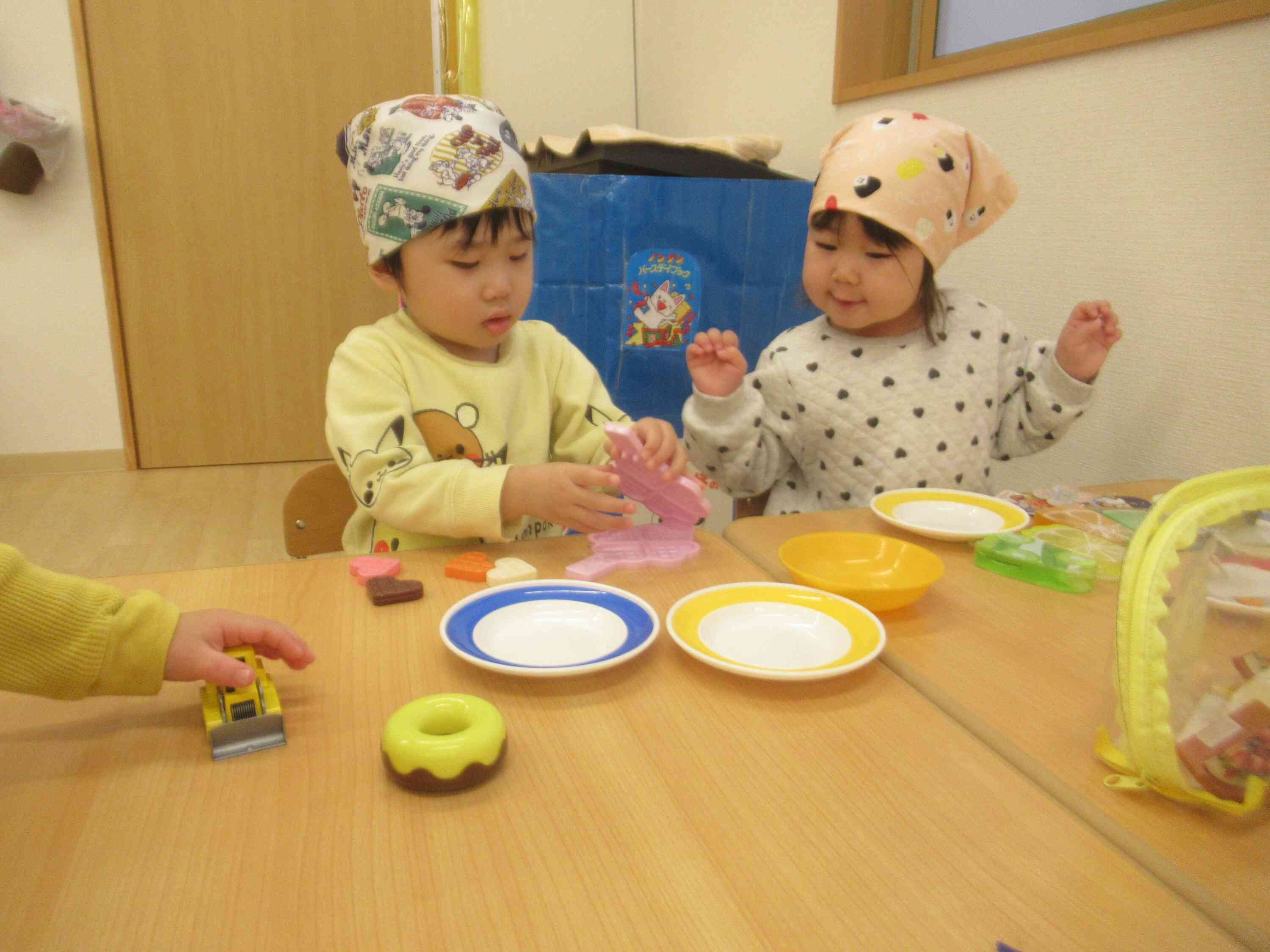 パーティーの準備に大忙し♬