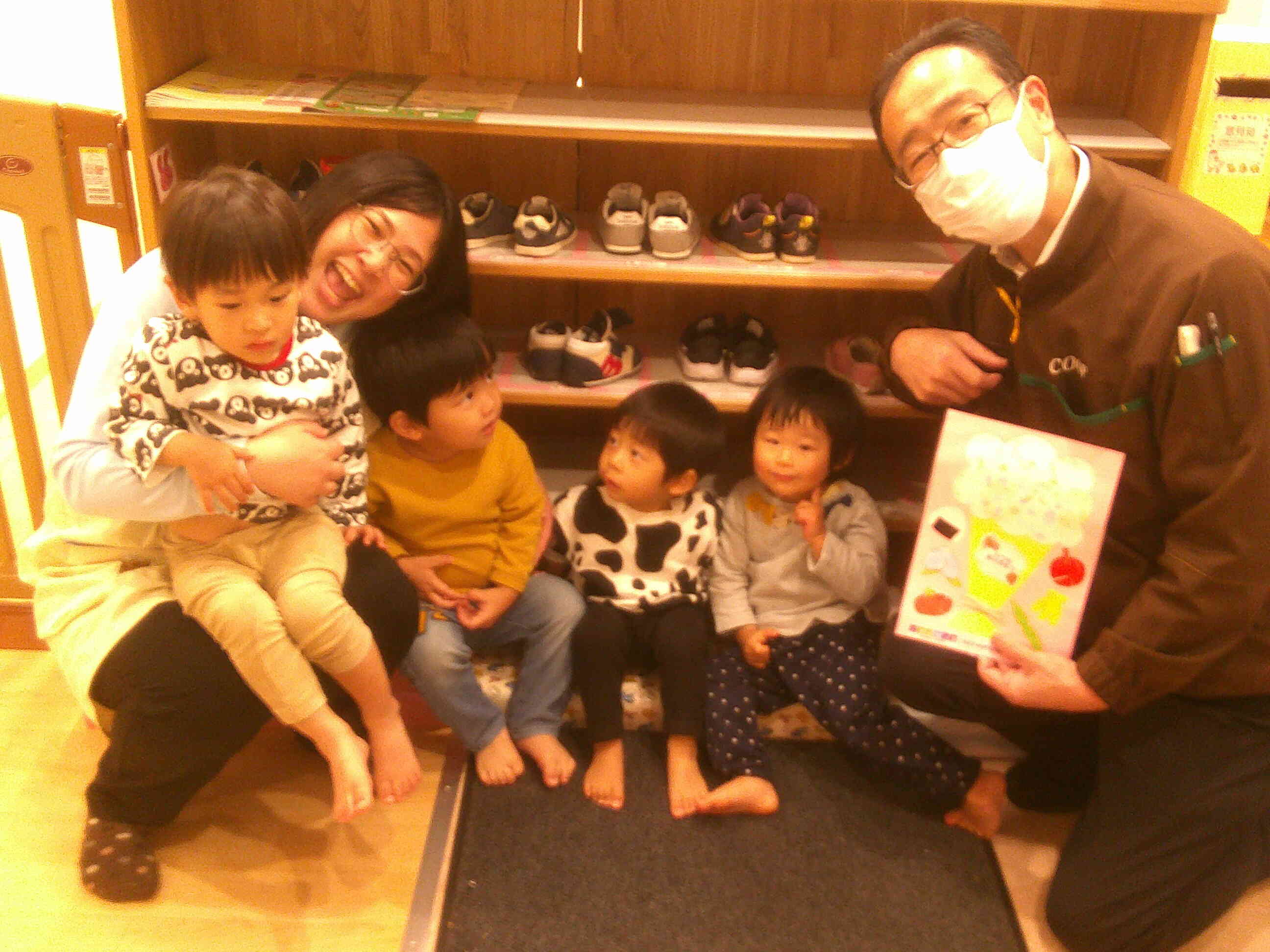 いつも来てくださる生協さんに、お礼のプレゼント☆