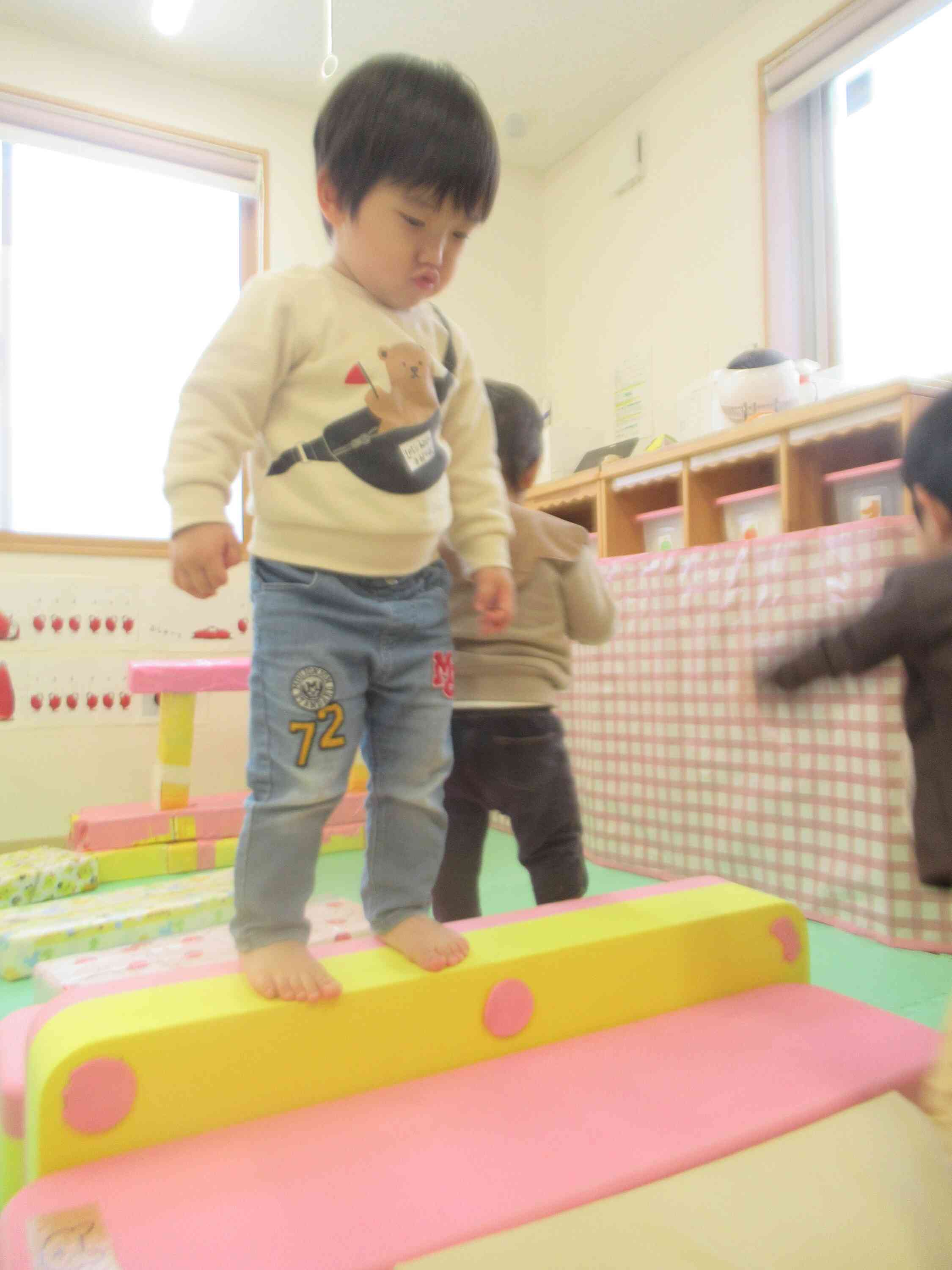 高いけど、、、おもいっきりジャンプ!