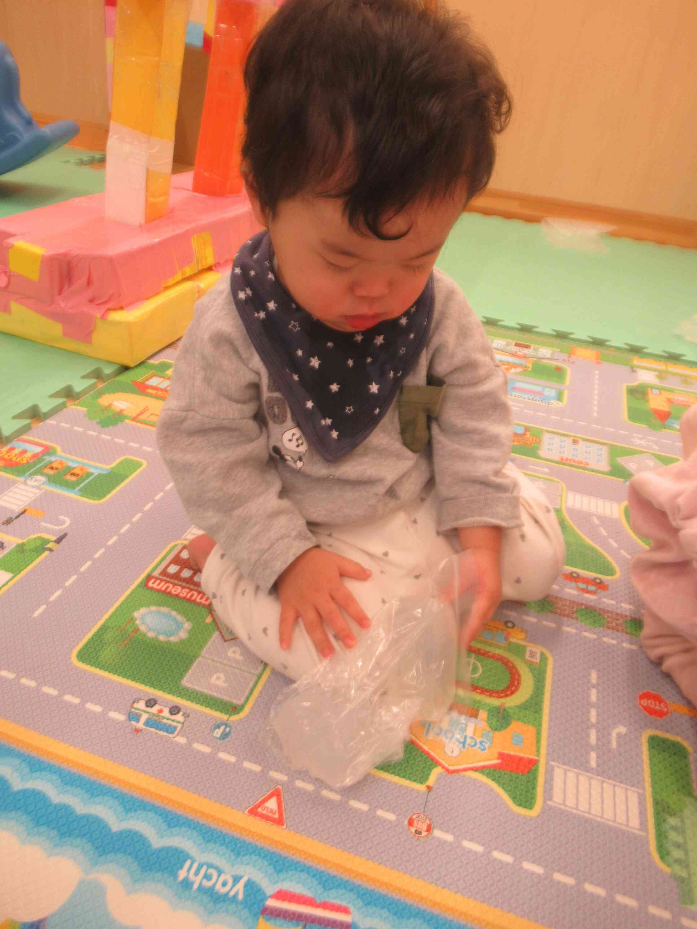 ひよこ組(0歳児)では…？