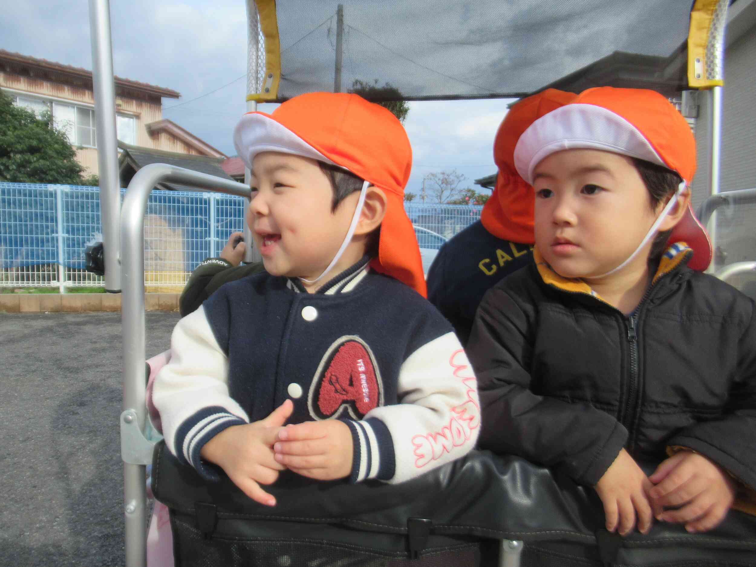 お散歩に出発進行！