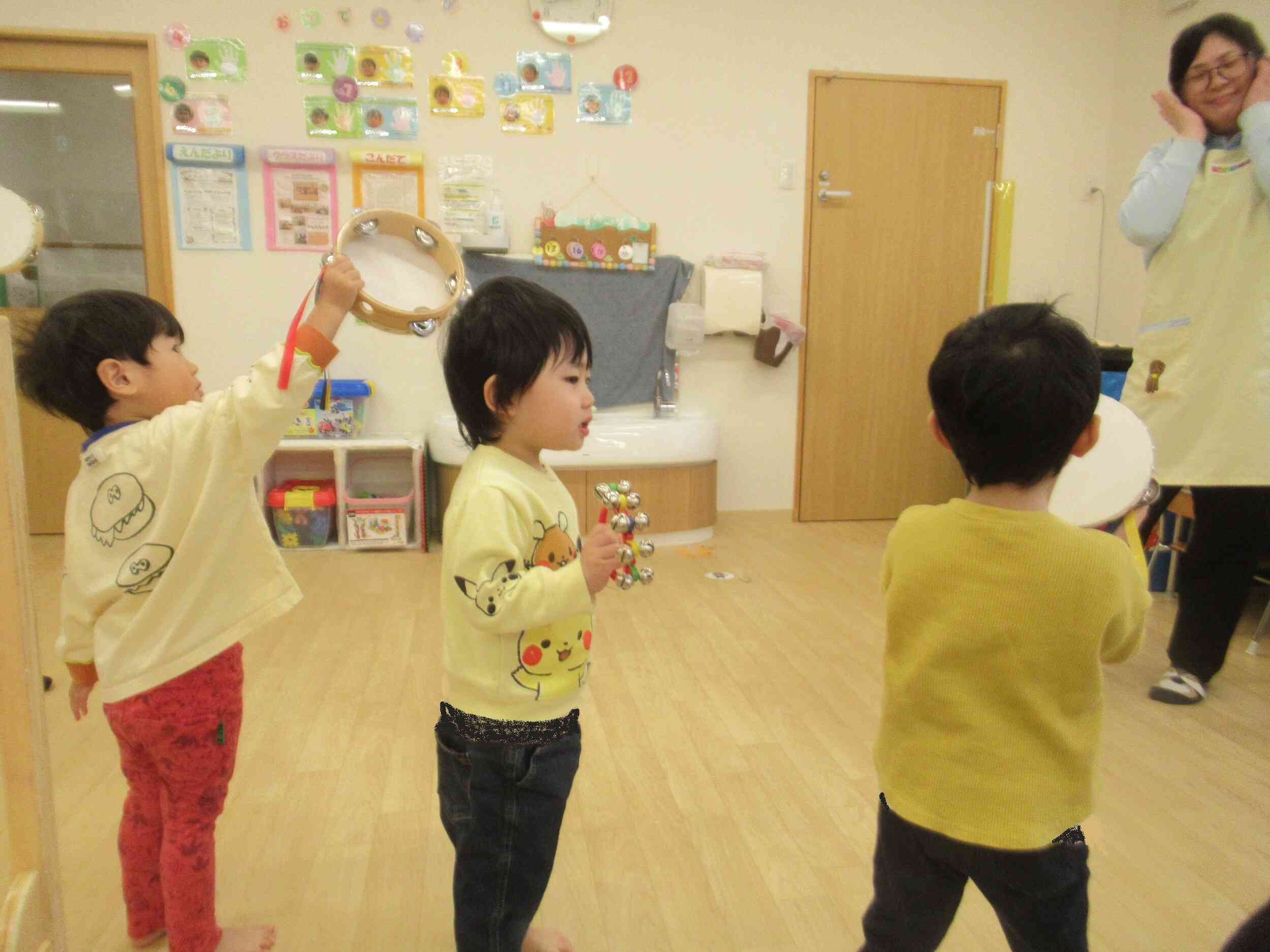 いい音が聞こえてきたね！