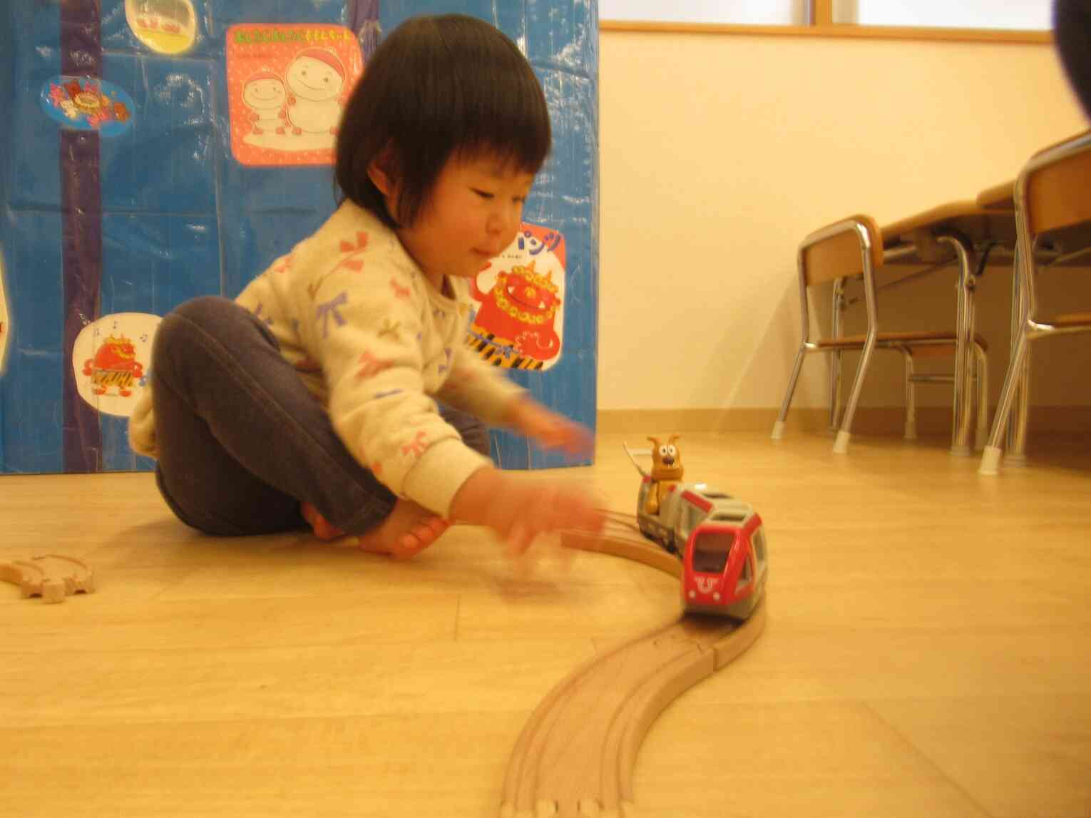 お友だちも乗せて行ってきま～す♪