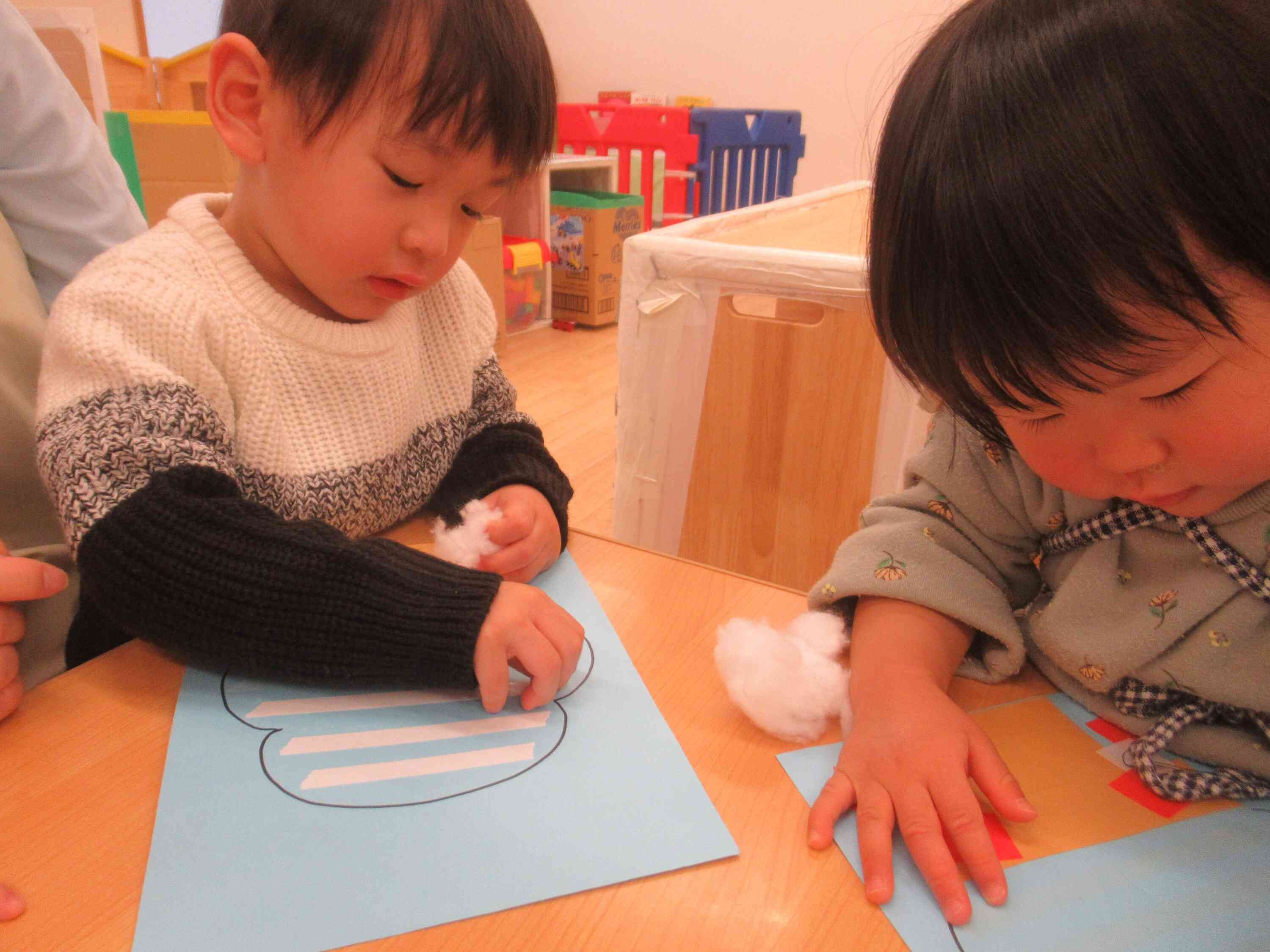 1月の製作『おもち』