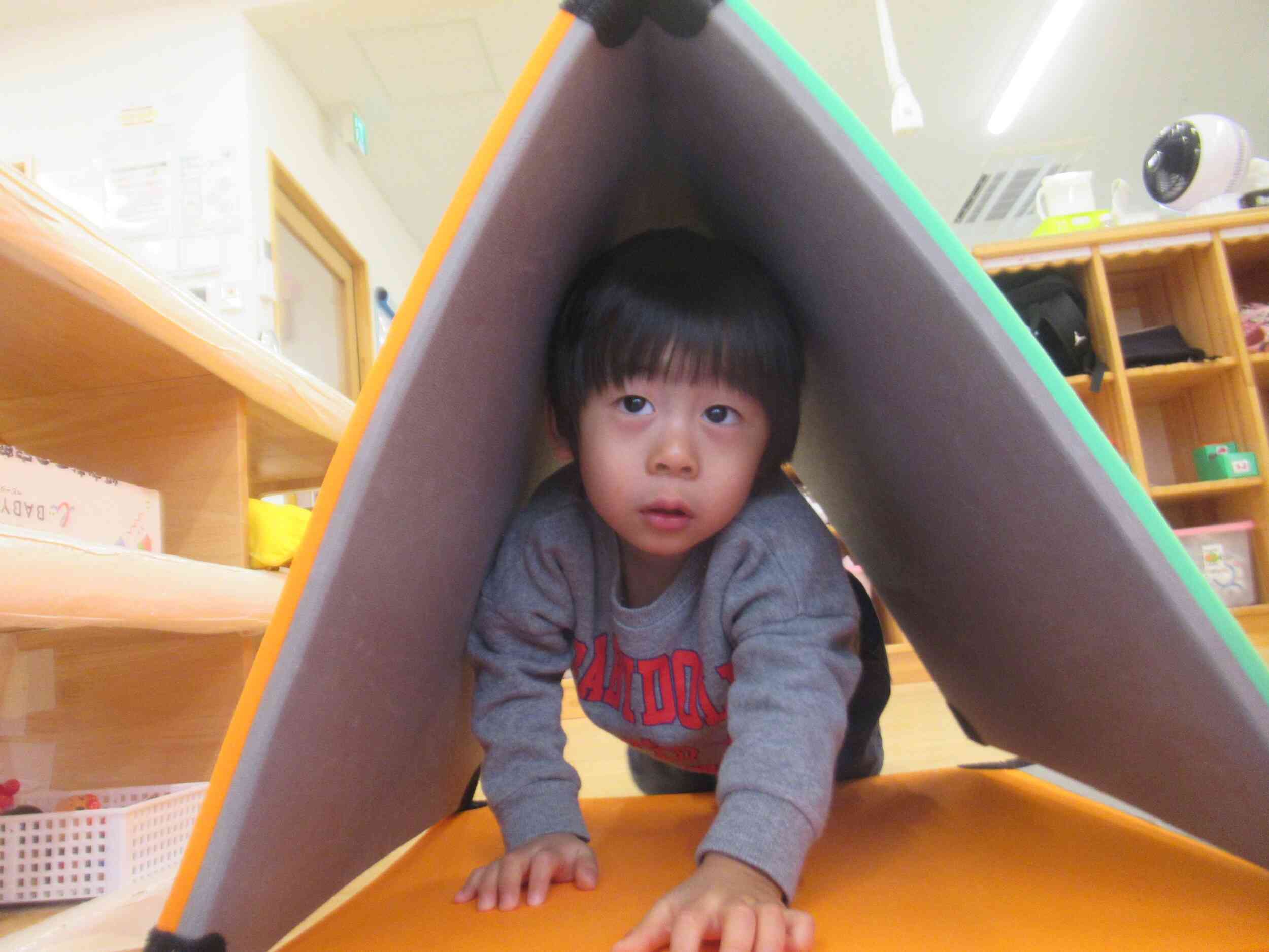 トンネルくぐってみたり！楽しかった♪