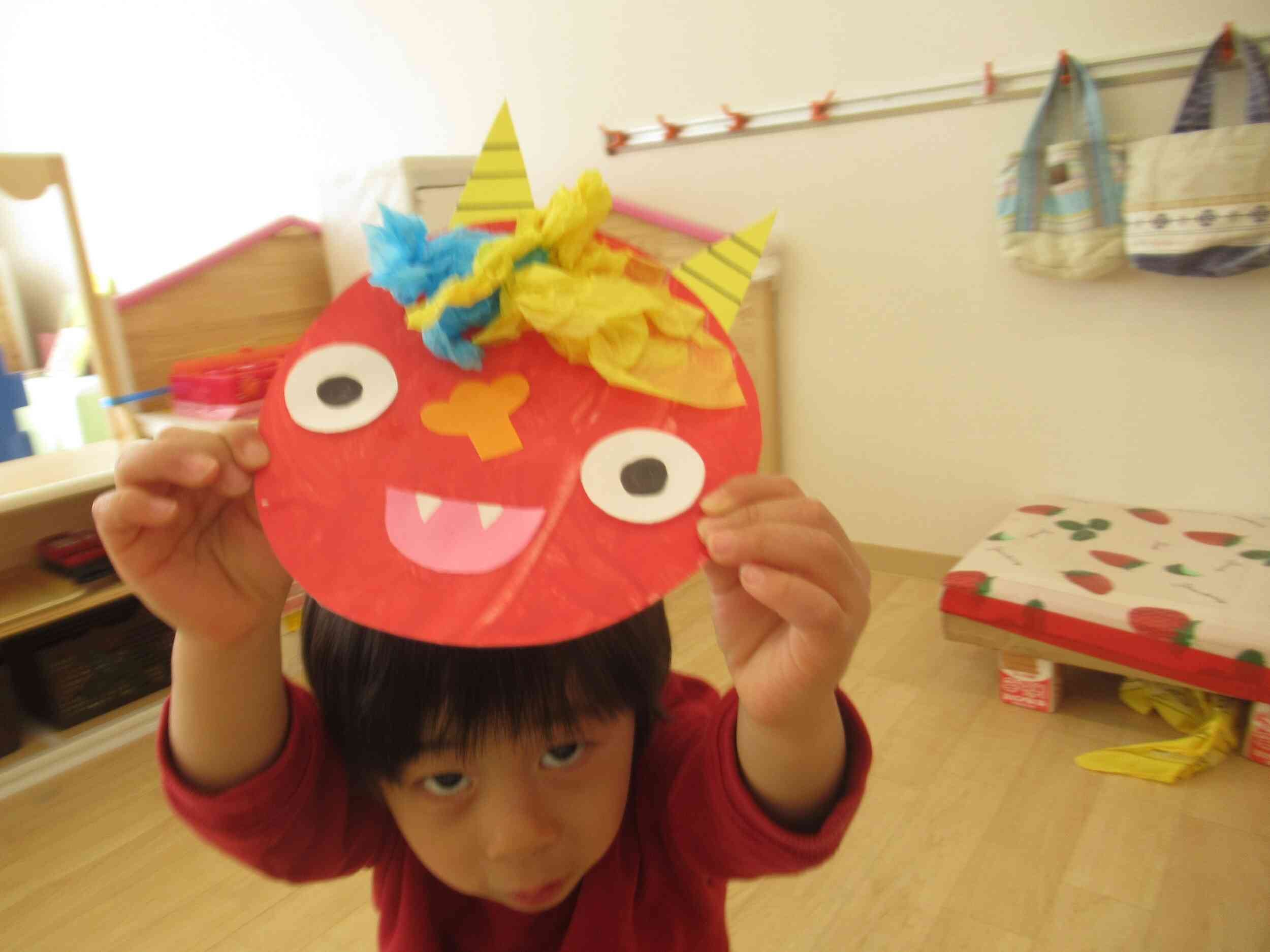 おにが完成したよ!