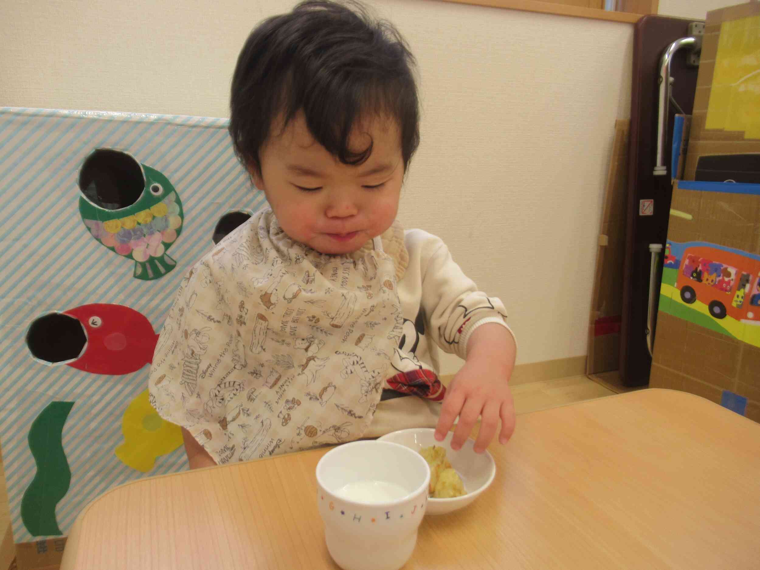 おいしいおやつ、いただきます！