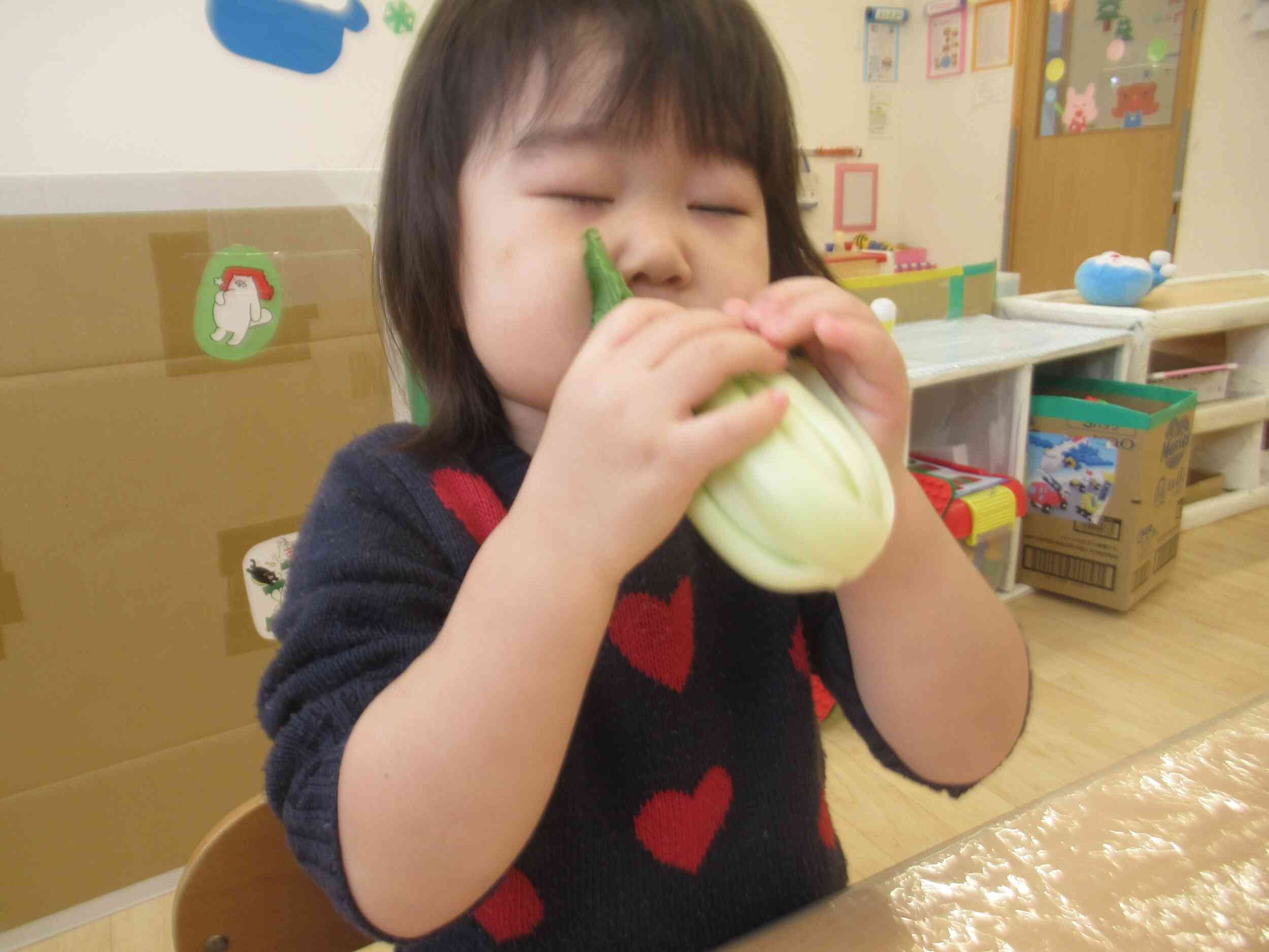 どんな匂いがするかな？