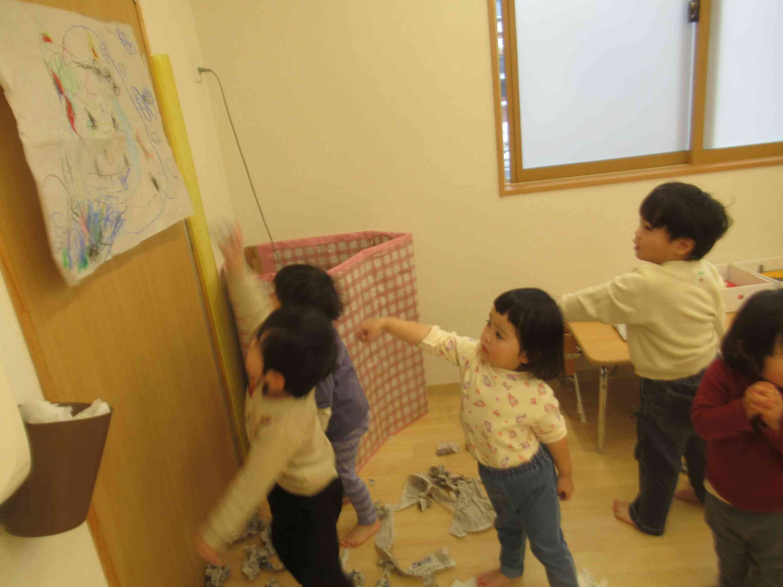 いろんな色で塗った後は…