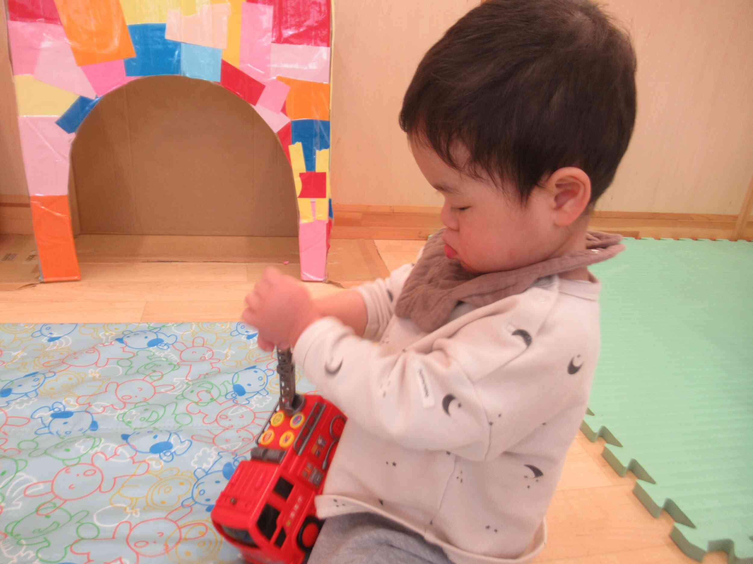 ぼくのお気に入りの消防車☆