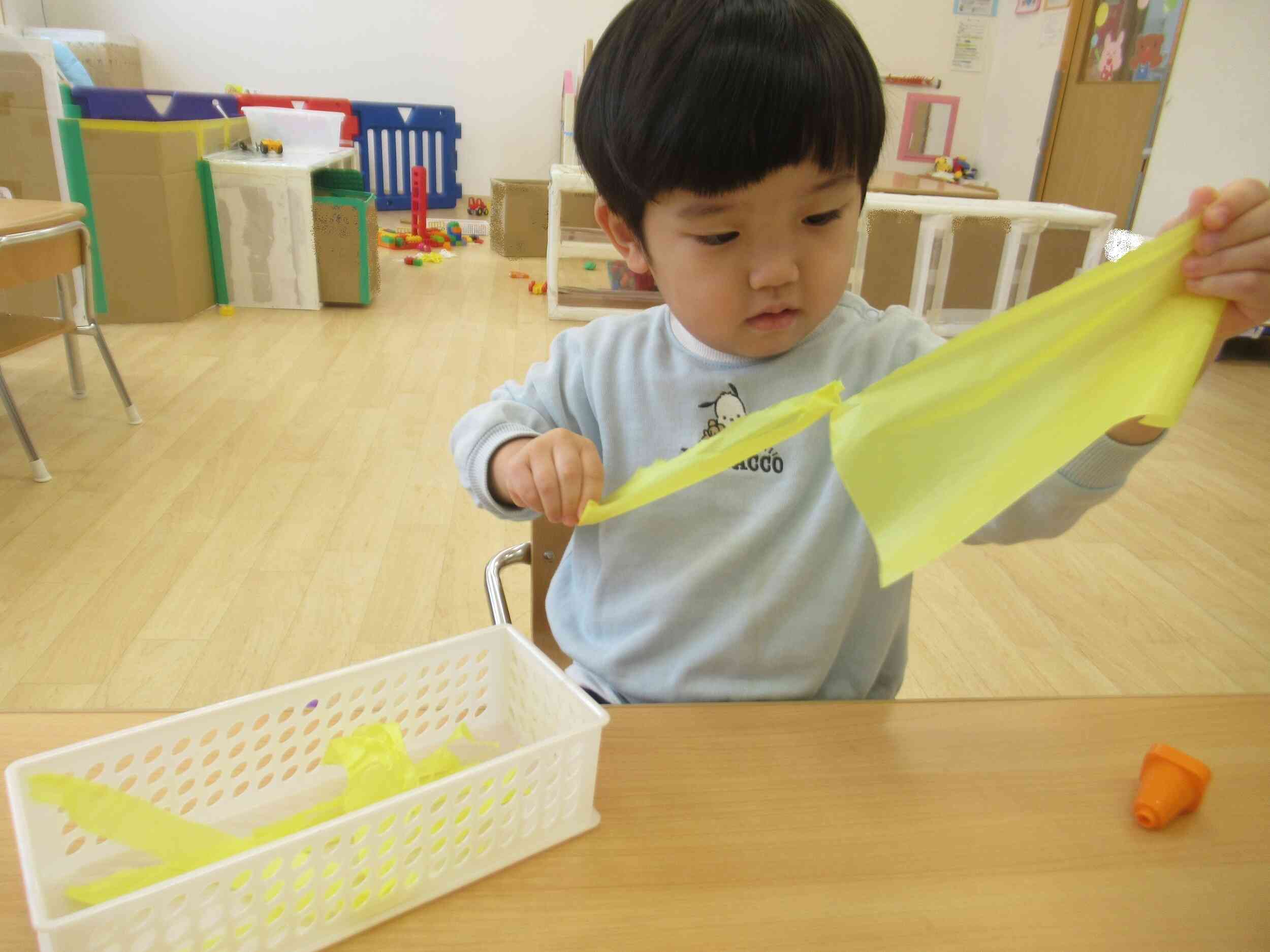 指先を使って...節分製作☆