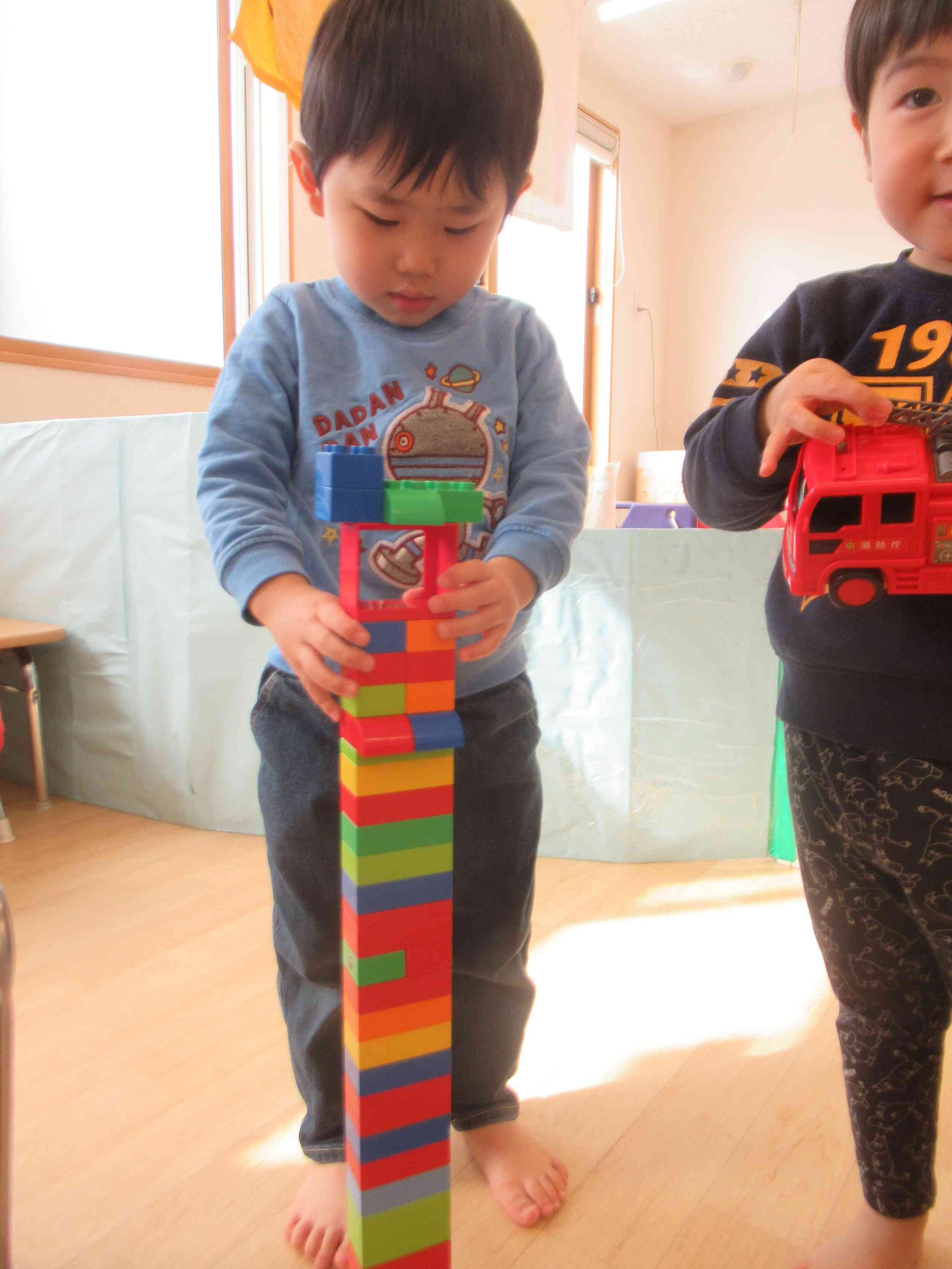 どんどん高くなるぞ！