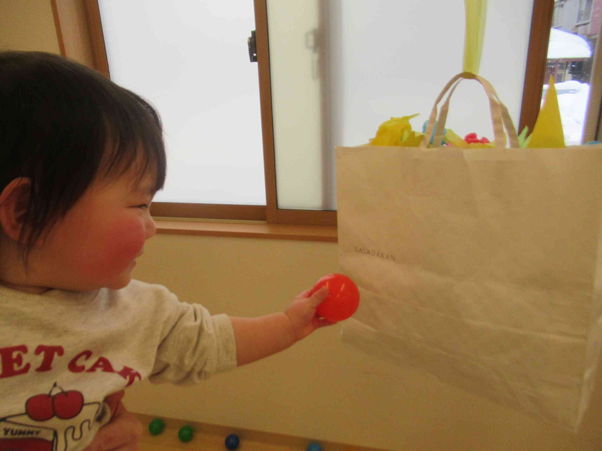 0歳児クラスのお友だちも一緒に！