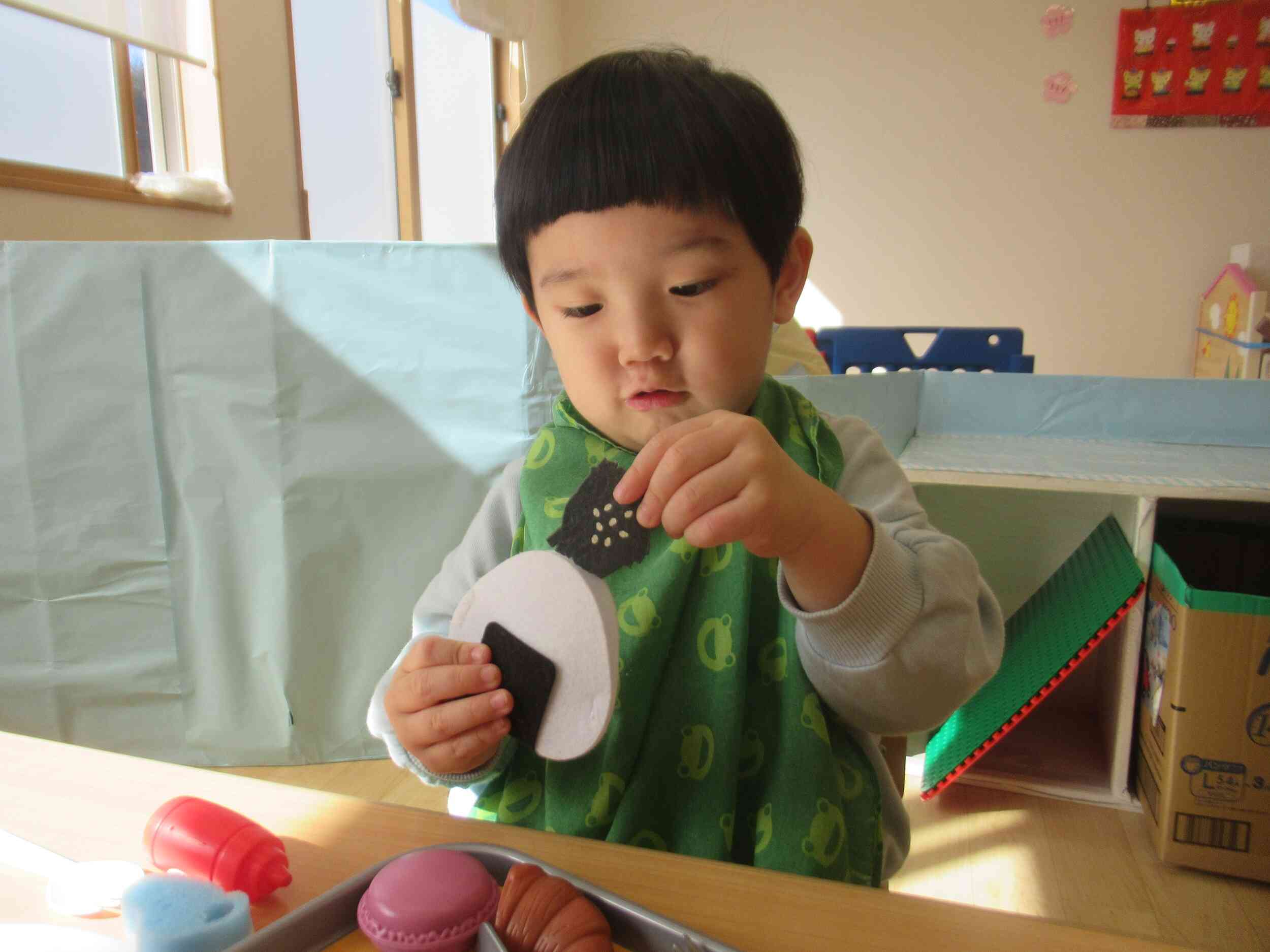 おにぎりの中身は何かな？