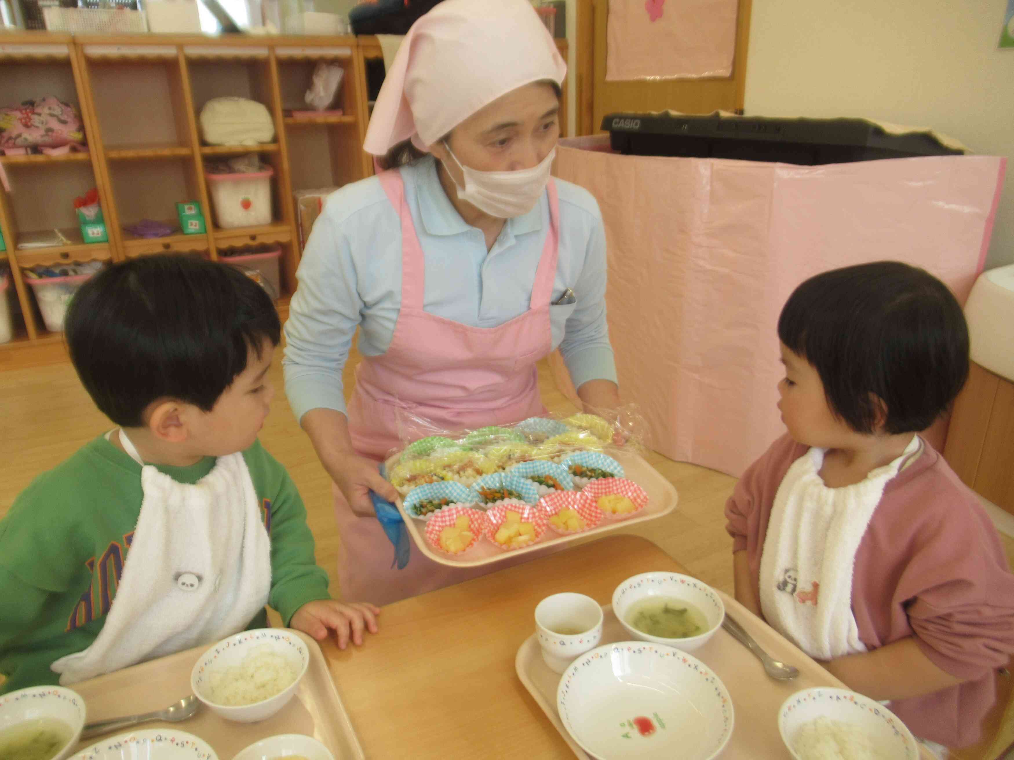 食育~バイキング給食を食べよう~