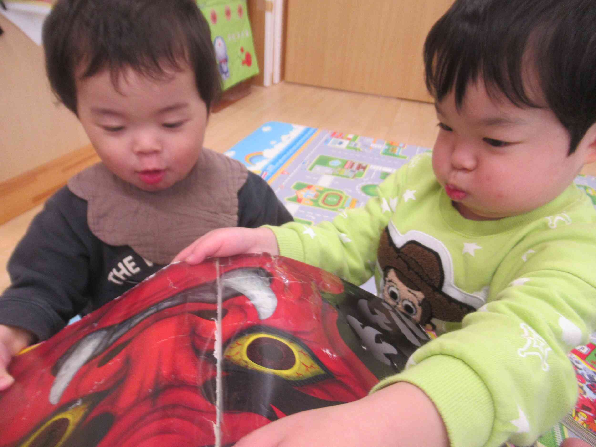 鬼の顔はこんな顔!