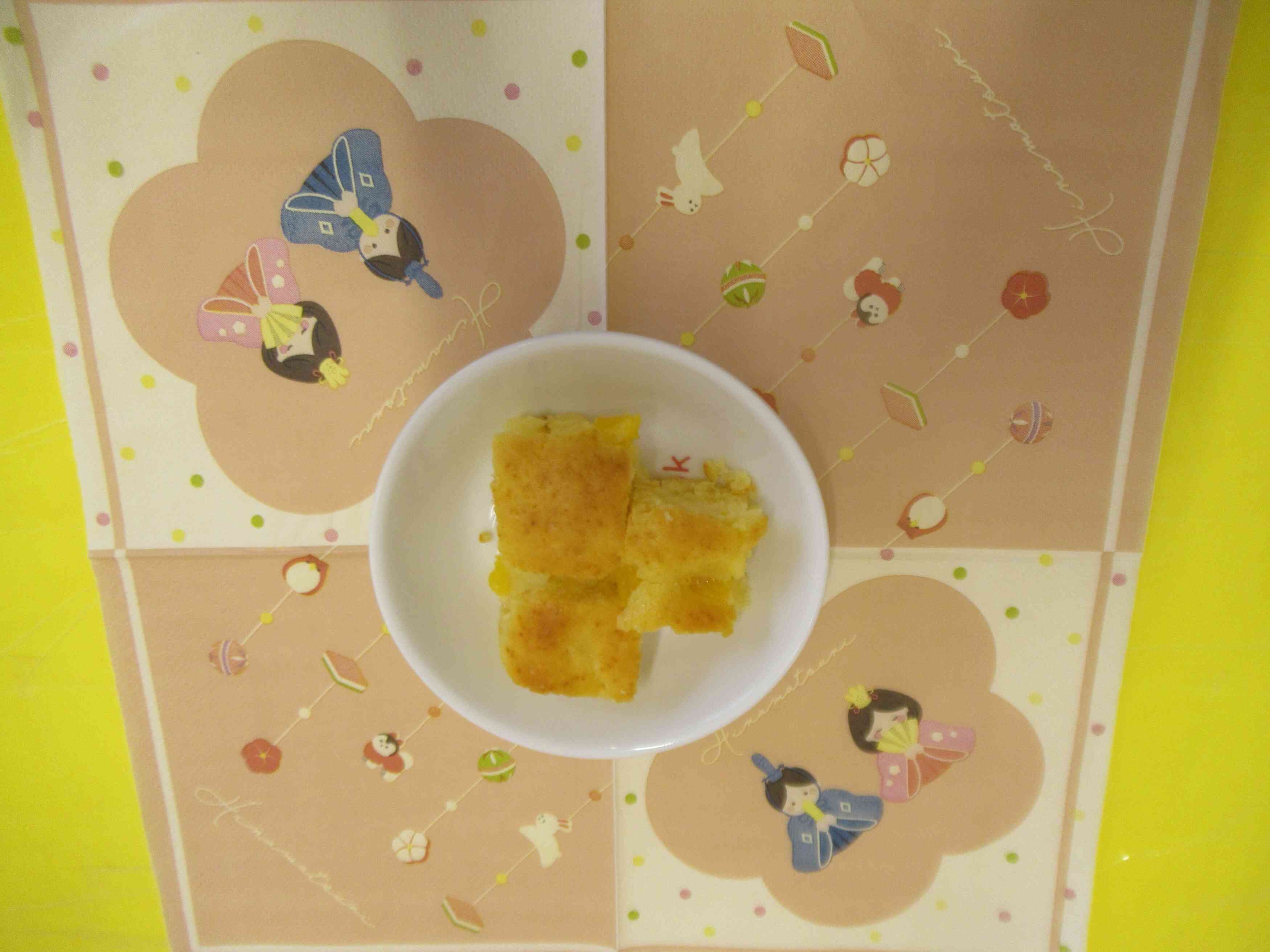 大人気のももケーキ！