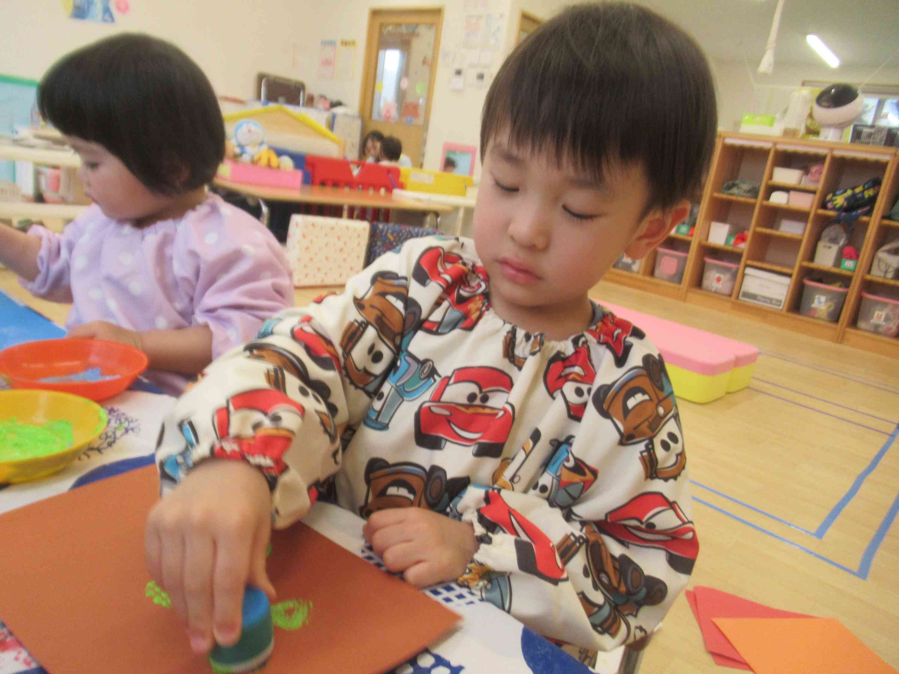 こいのぼり製作(2歳児)