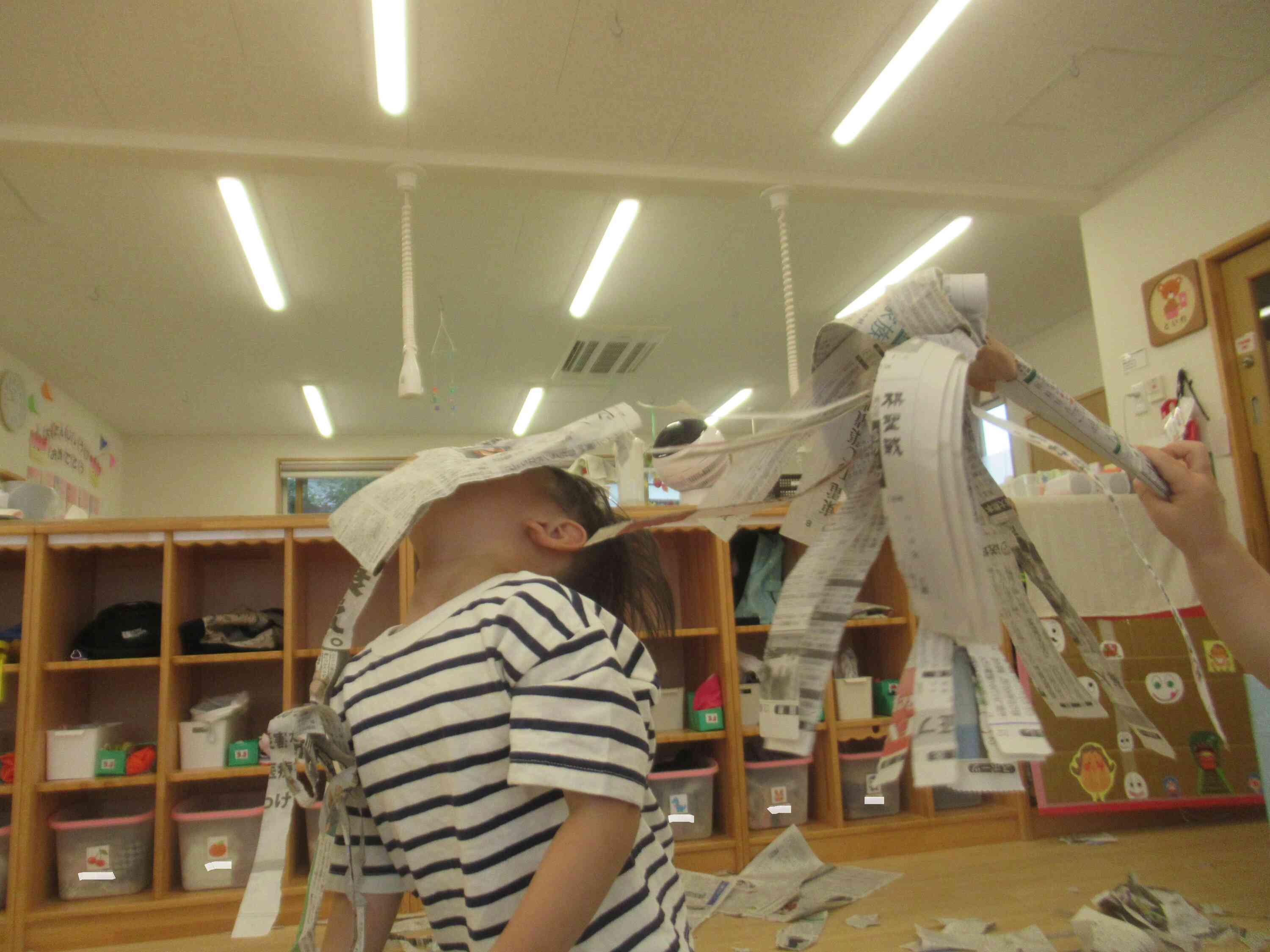 お部屋の中で、おもいっきり！