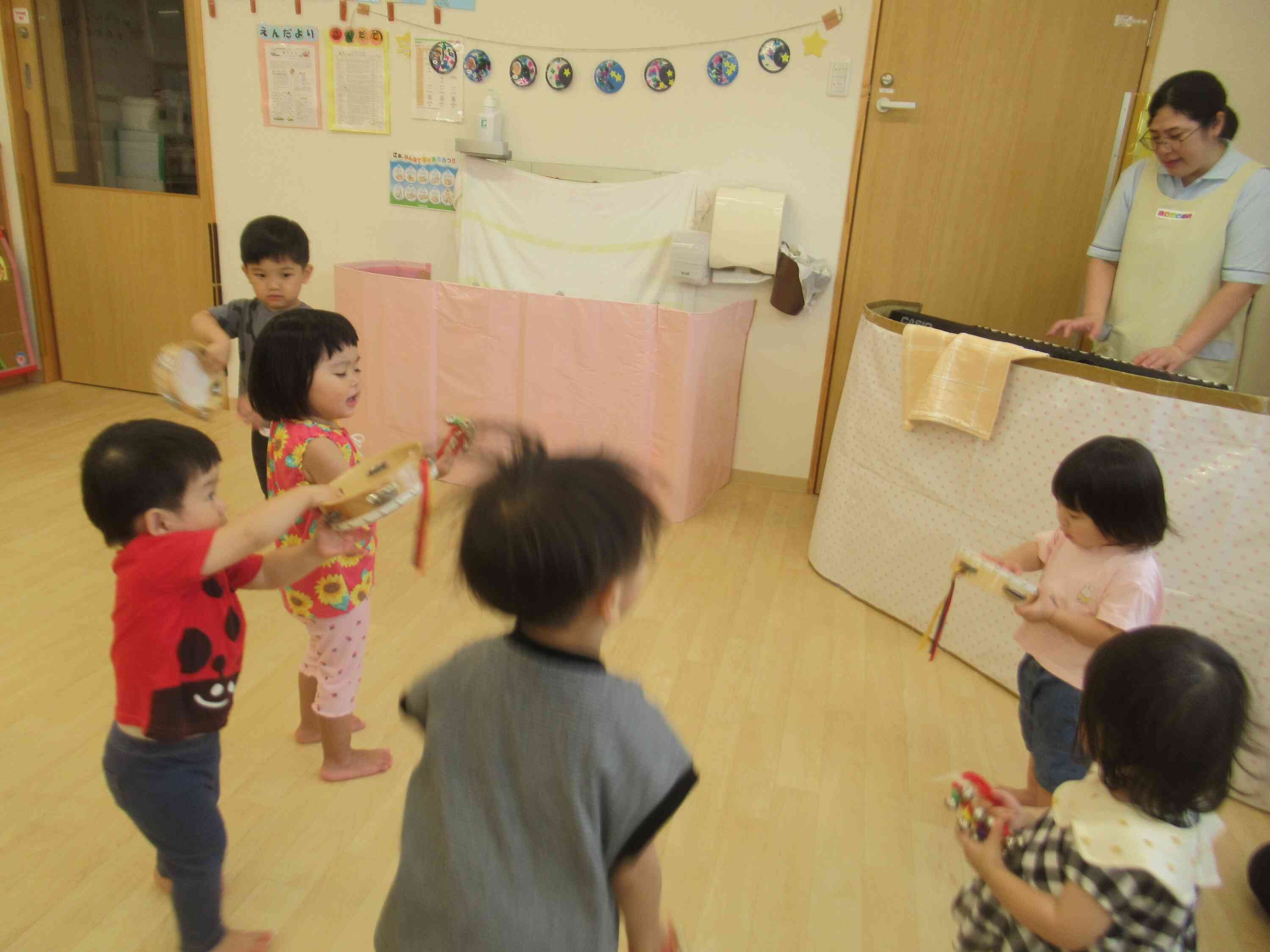 リズム遊び楽しいね♪