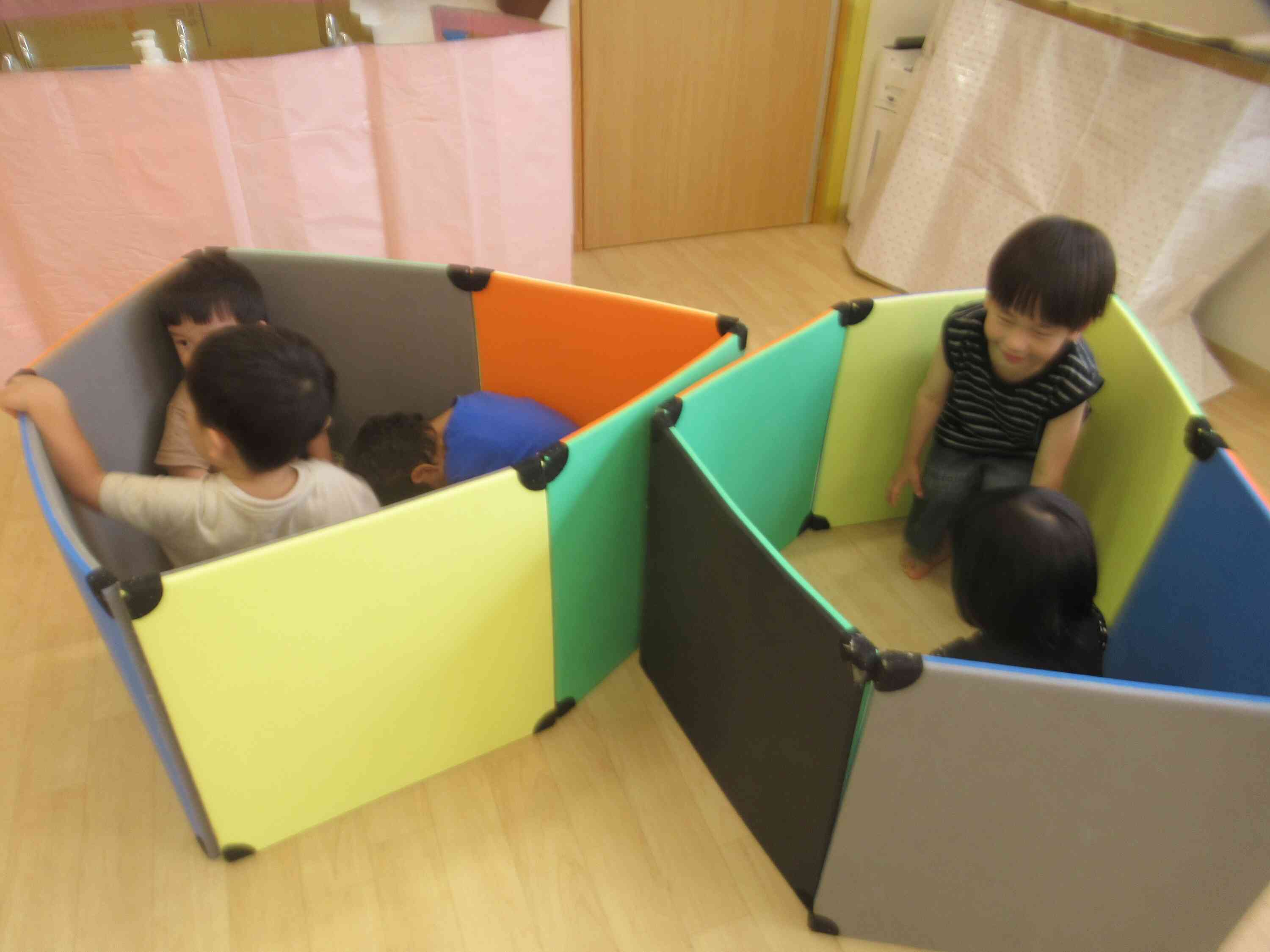大きなお家もできたよ！