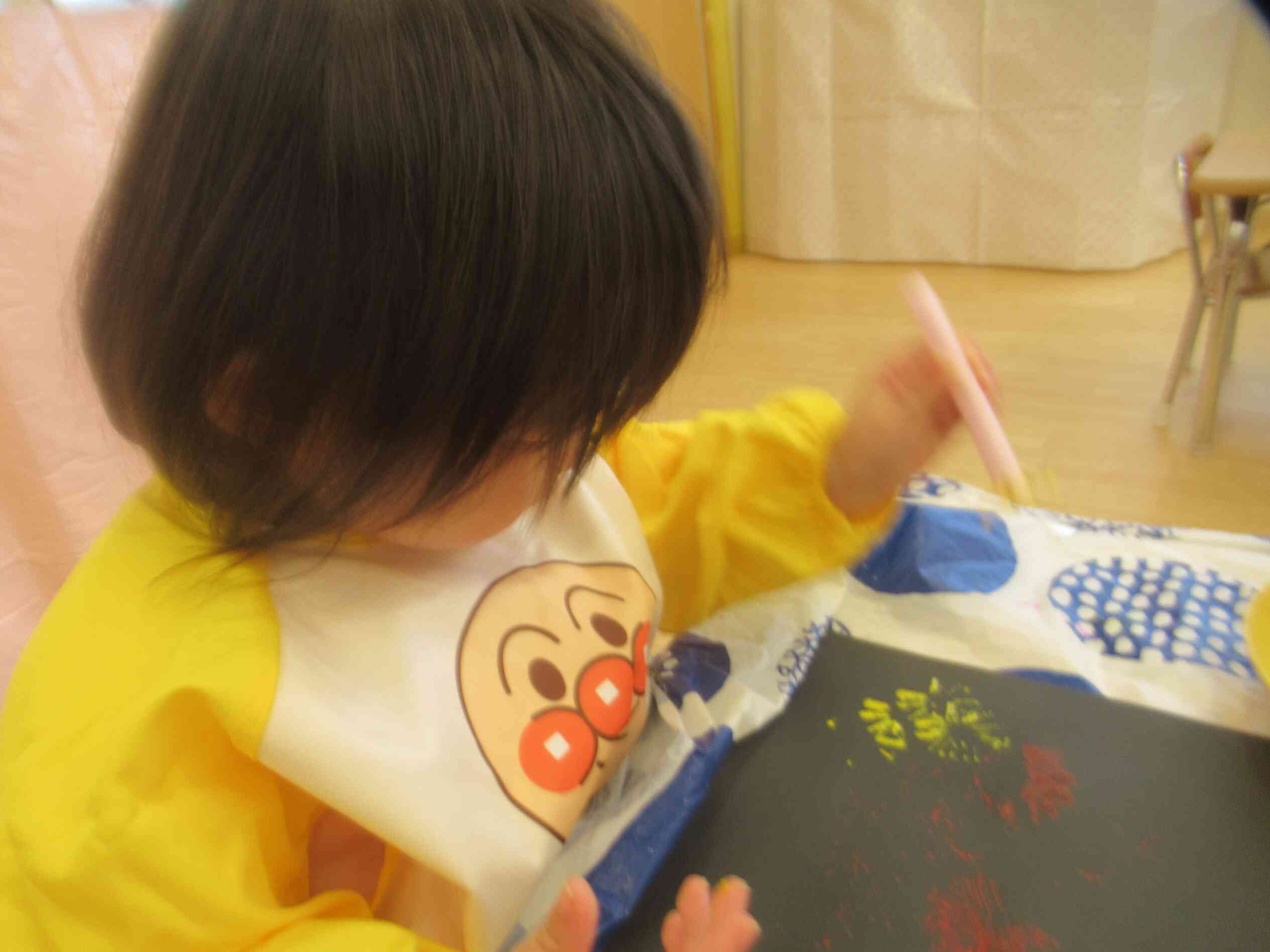～大好き！絵の具遊び～