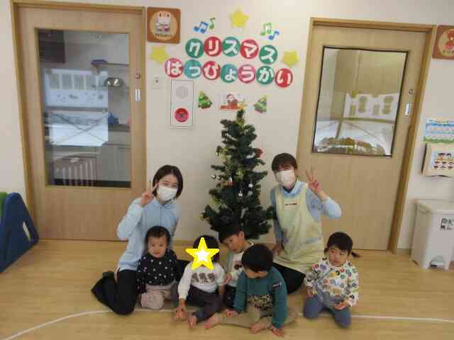 クリスマスツリーを飾ったよ。