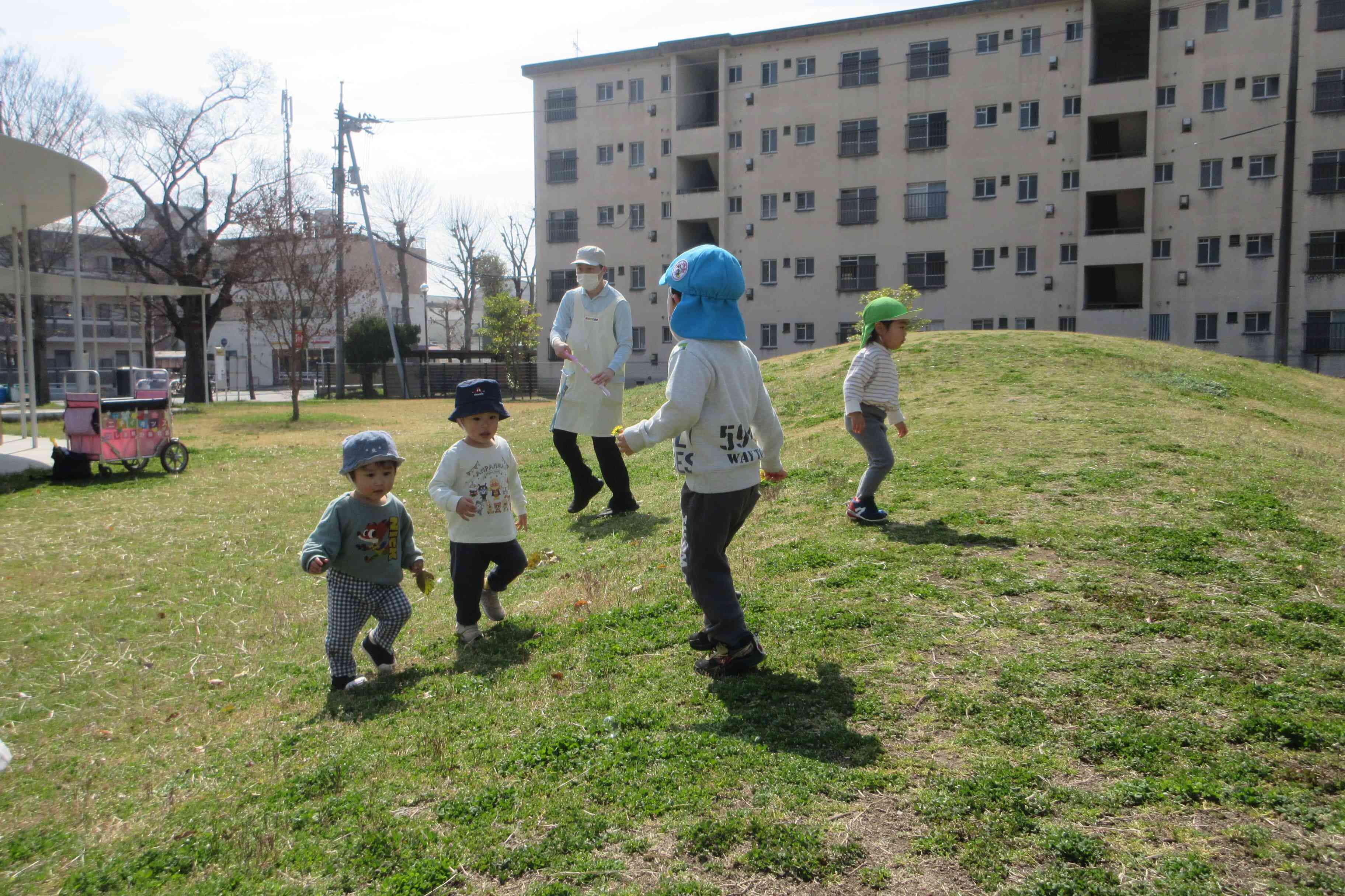 たくさん体を動かしました。
