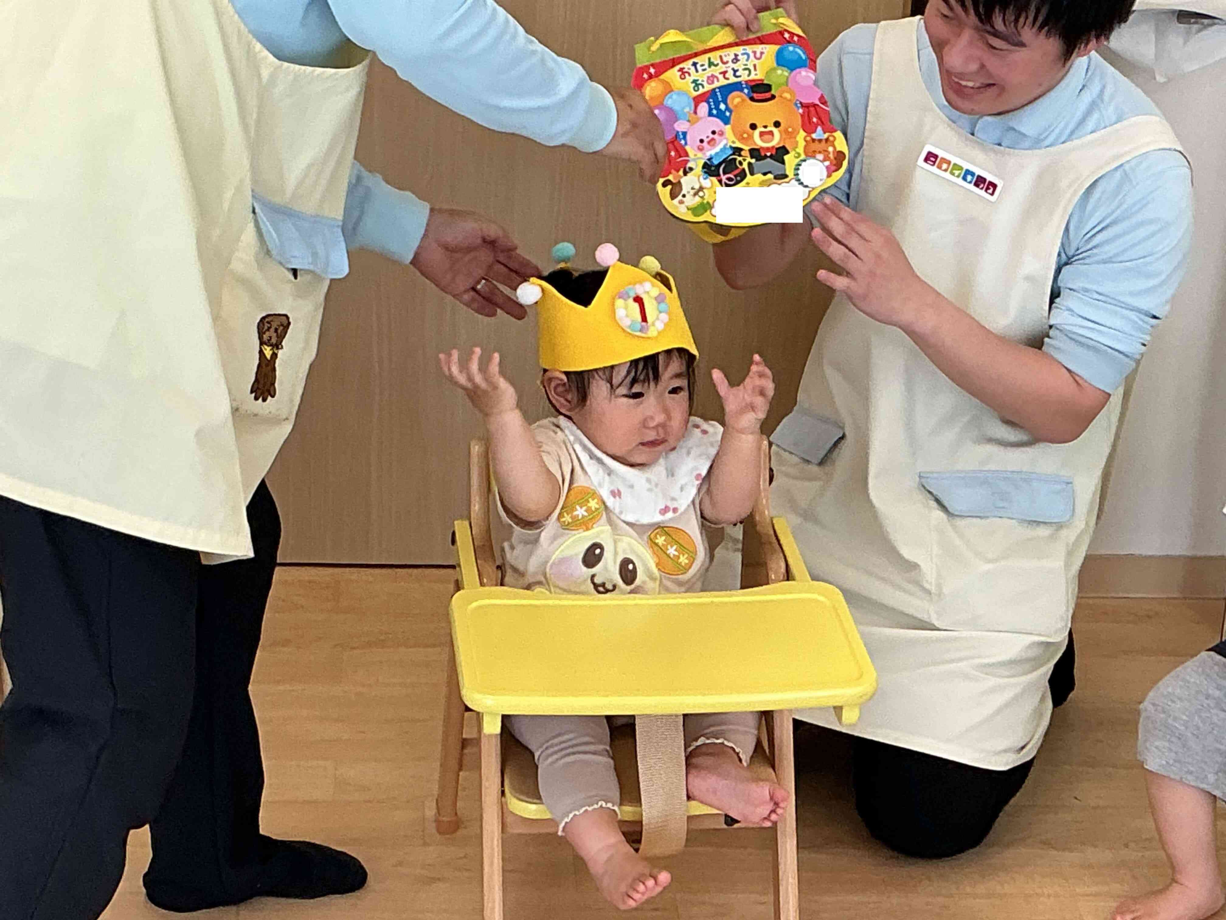 ５月生まれのお友達です。