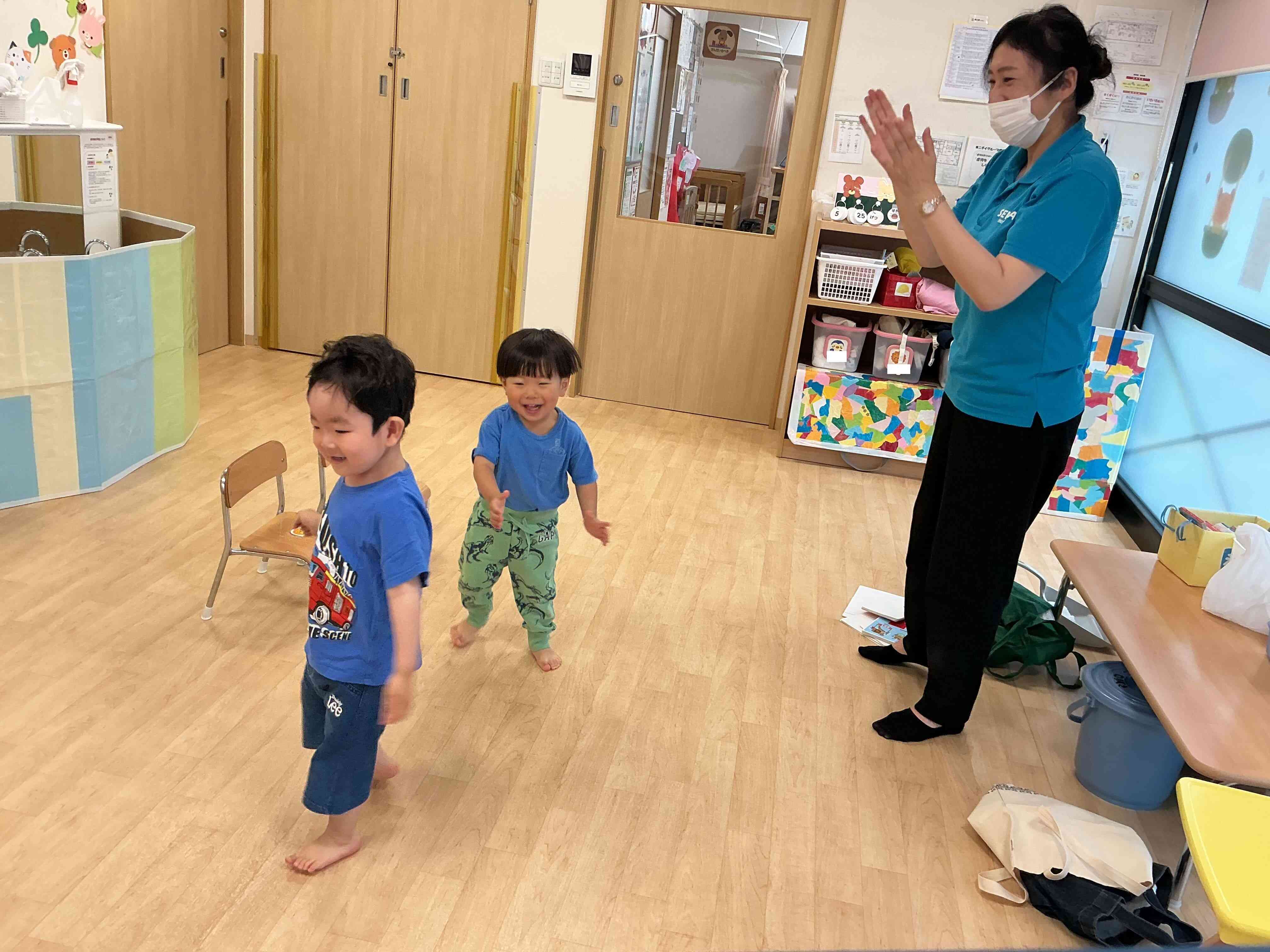 2歳児の様子です。