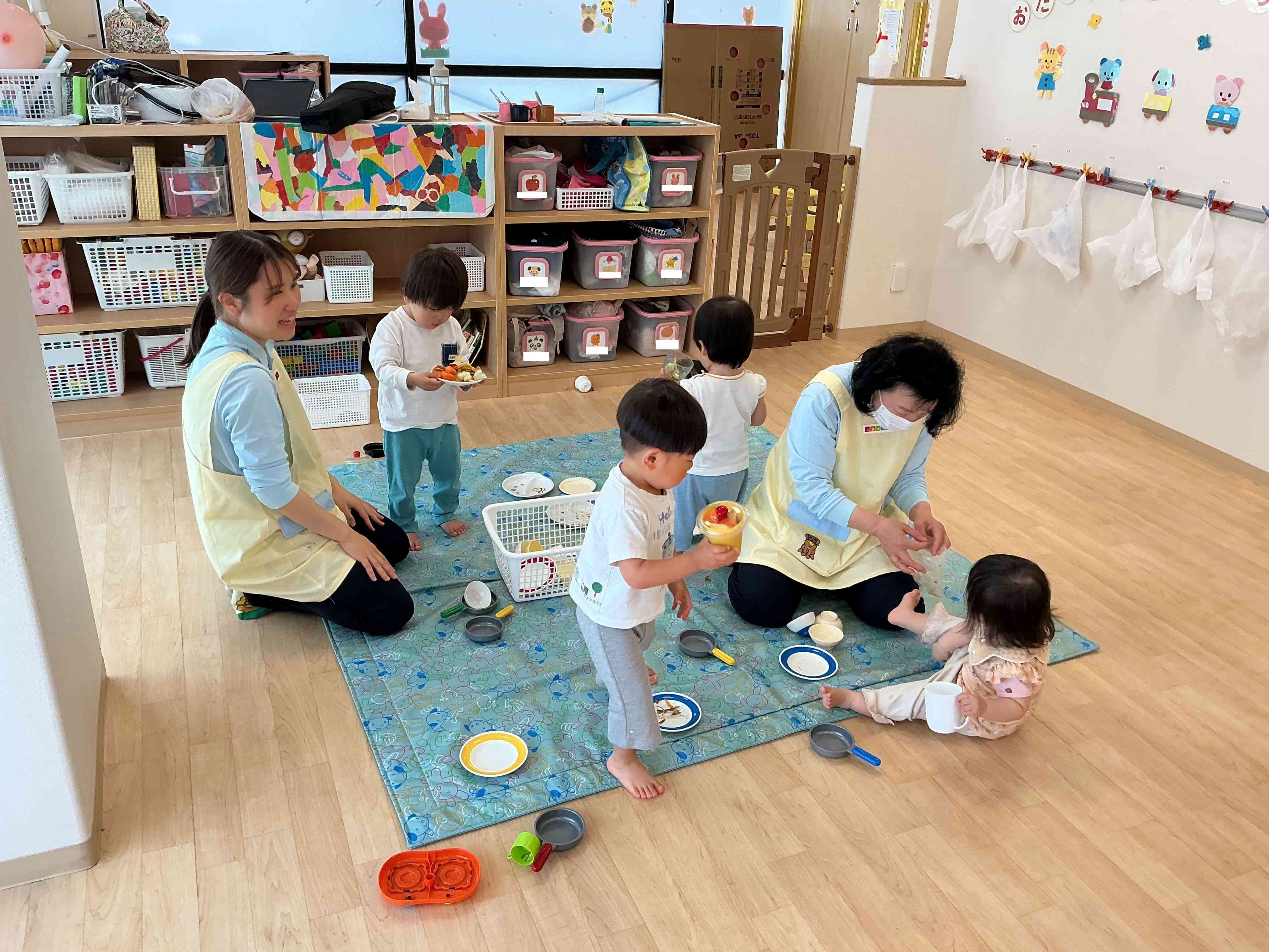 室内遊びの様子です