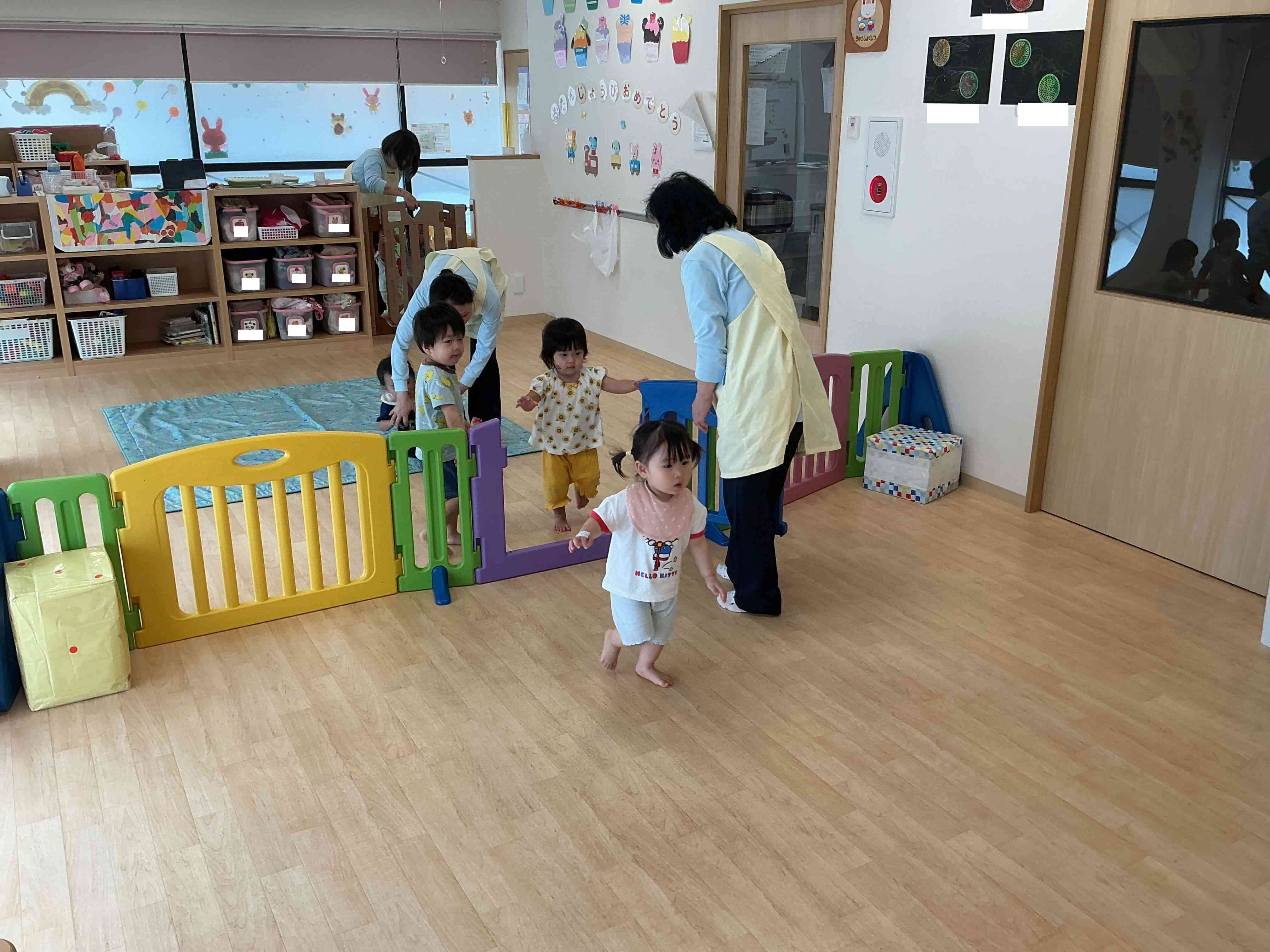 避難の様子