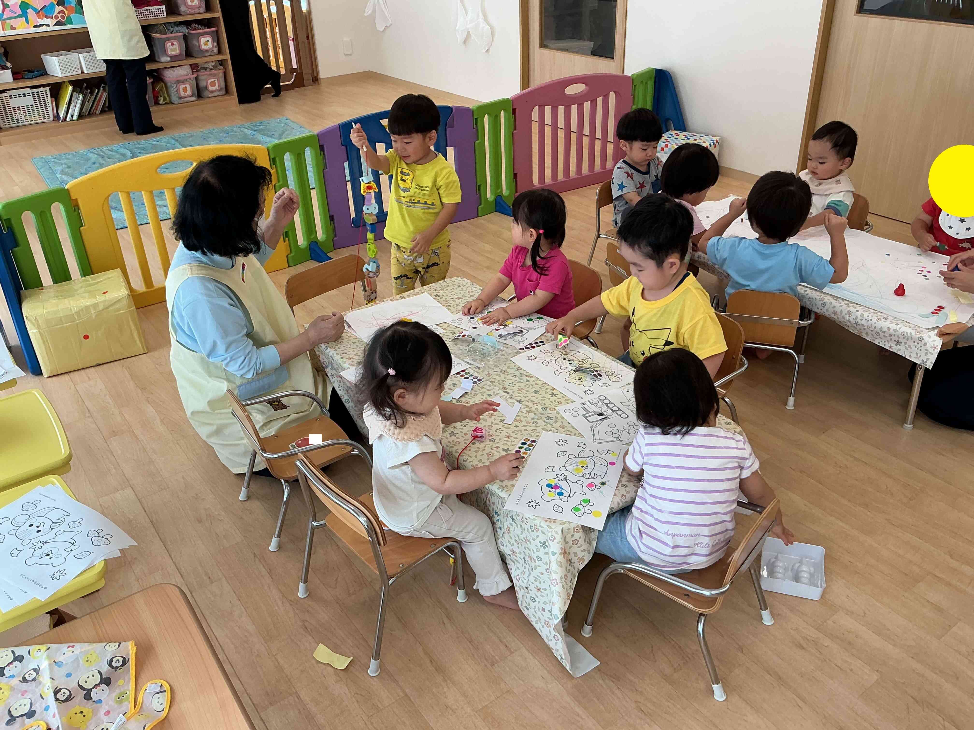 室内遊びの様子です