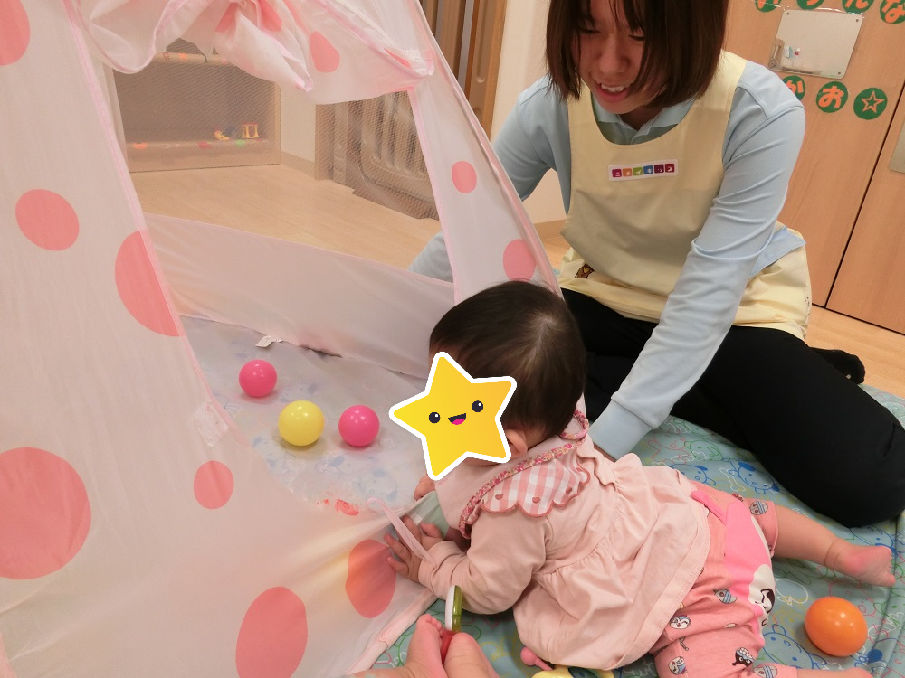 興味津々で入っていましたよ！