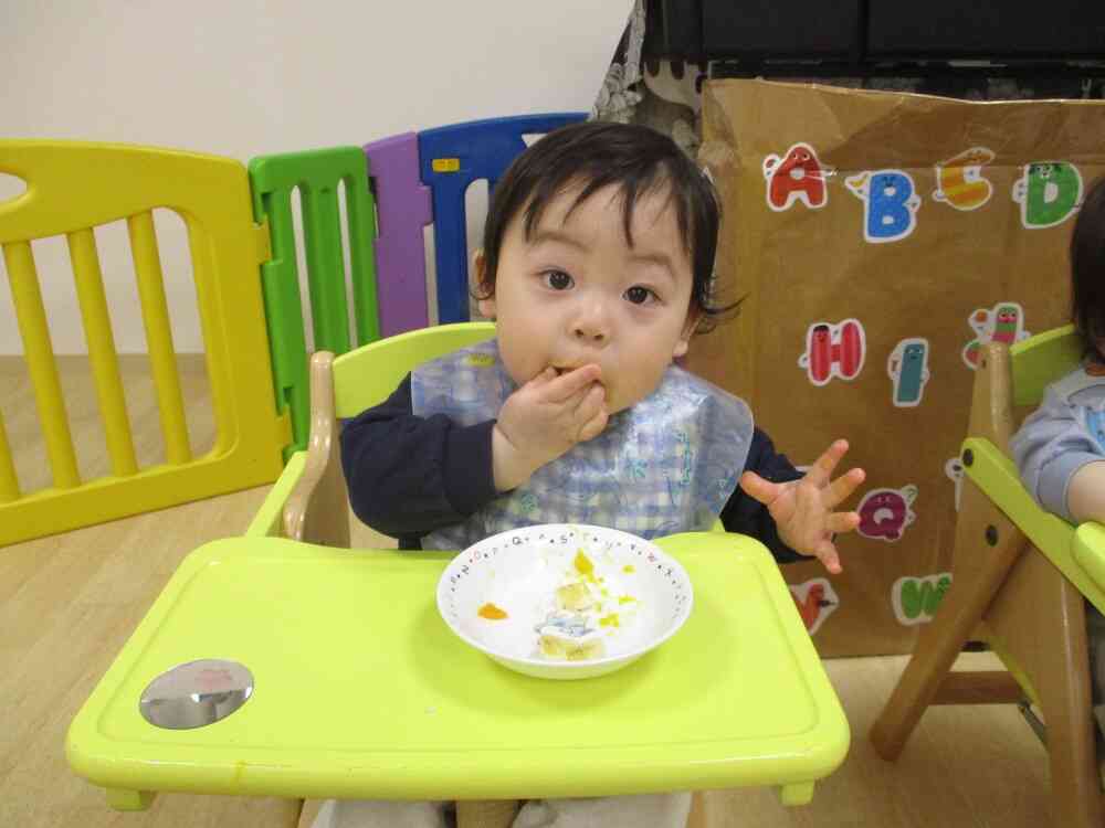 もぐもぐ…美味しい！