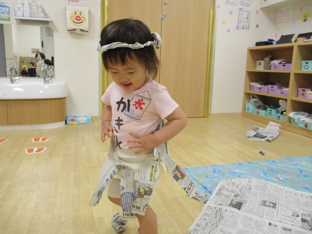 このスカート、とってもかわいいでしょ？＾＾