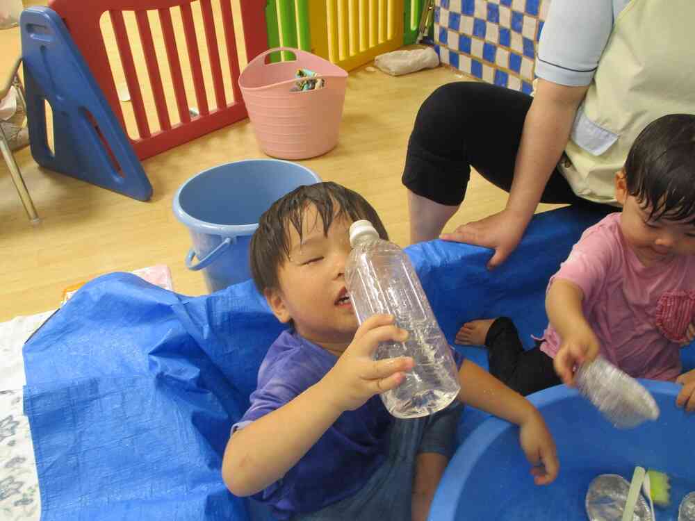 お水って気持ちいい！