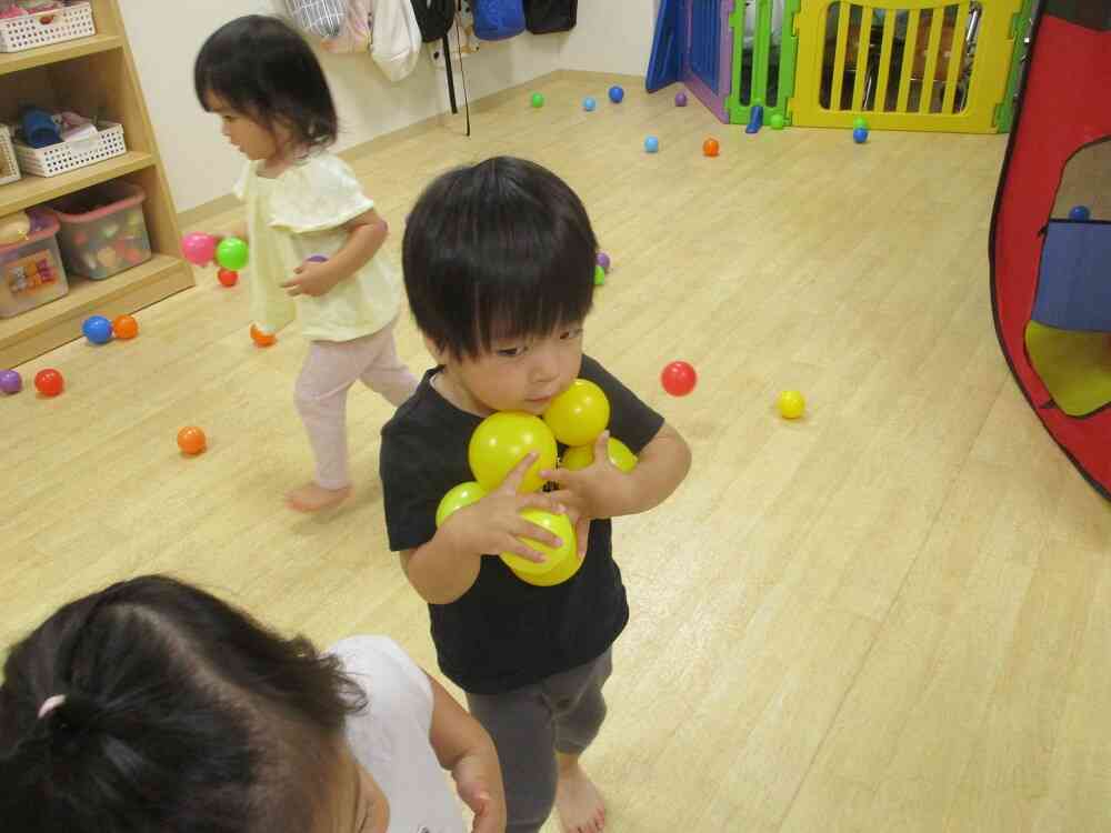 僕、たくさん持てるよ！！