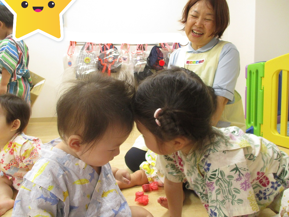 色んなお友だちと遊べる時間は楽しいね！