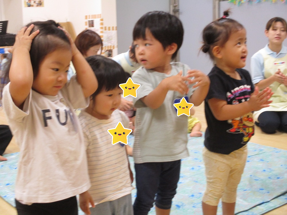 ミッキーマウスさんとABCの歌も歌ったよ☆