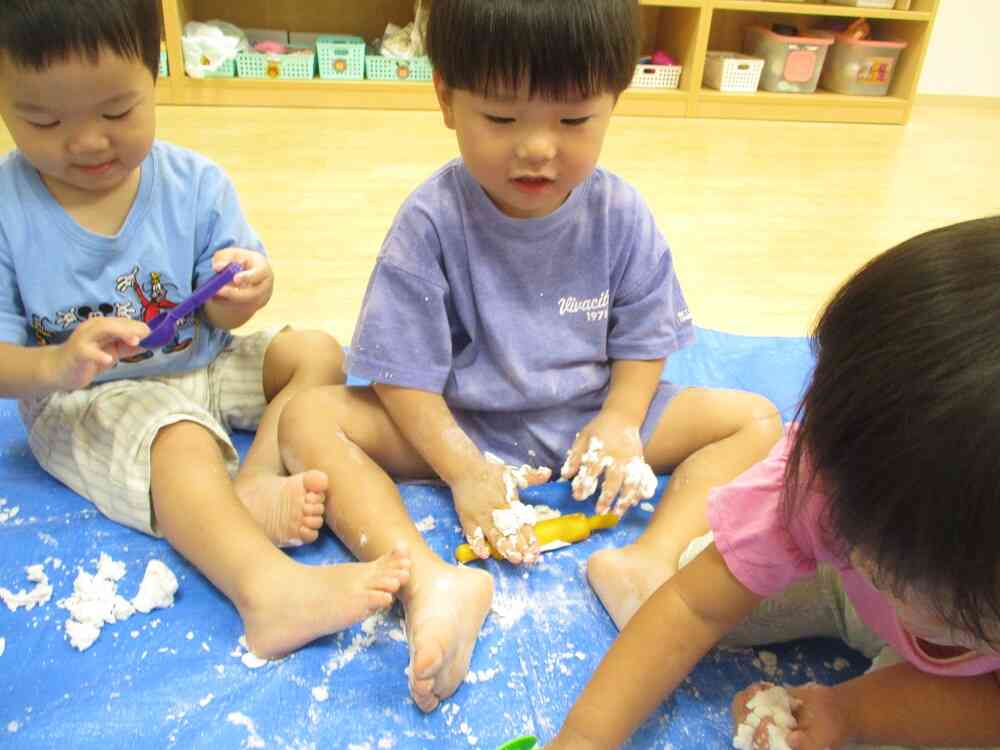 コロコロして伸ばしますよー！