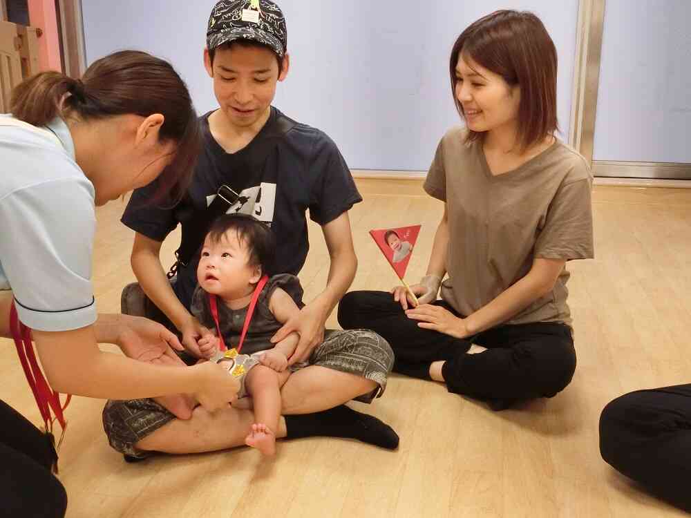 最後まで頑張ったね！の金メダルをもらったよ♪