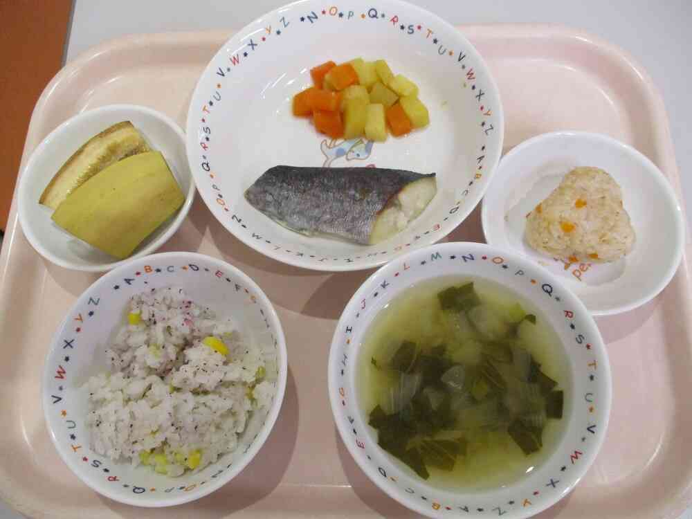 和食の日のメニューです！