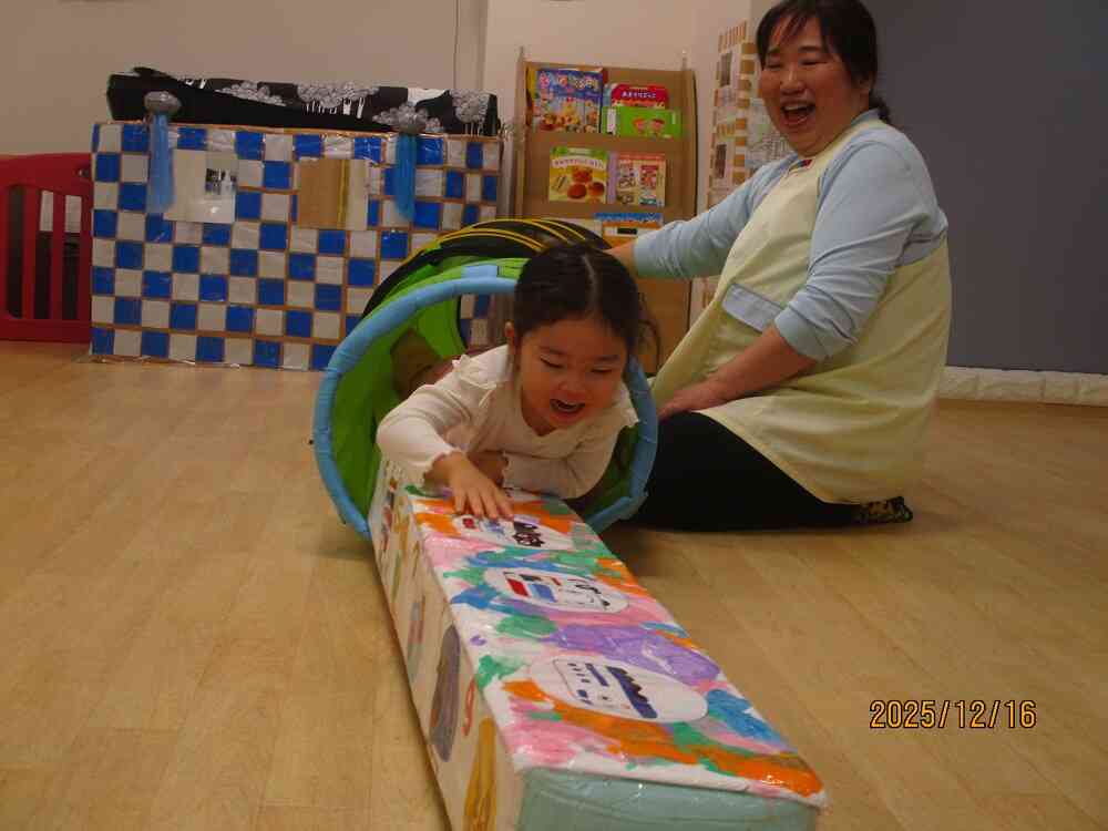 トンネルから脱出！！