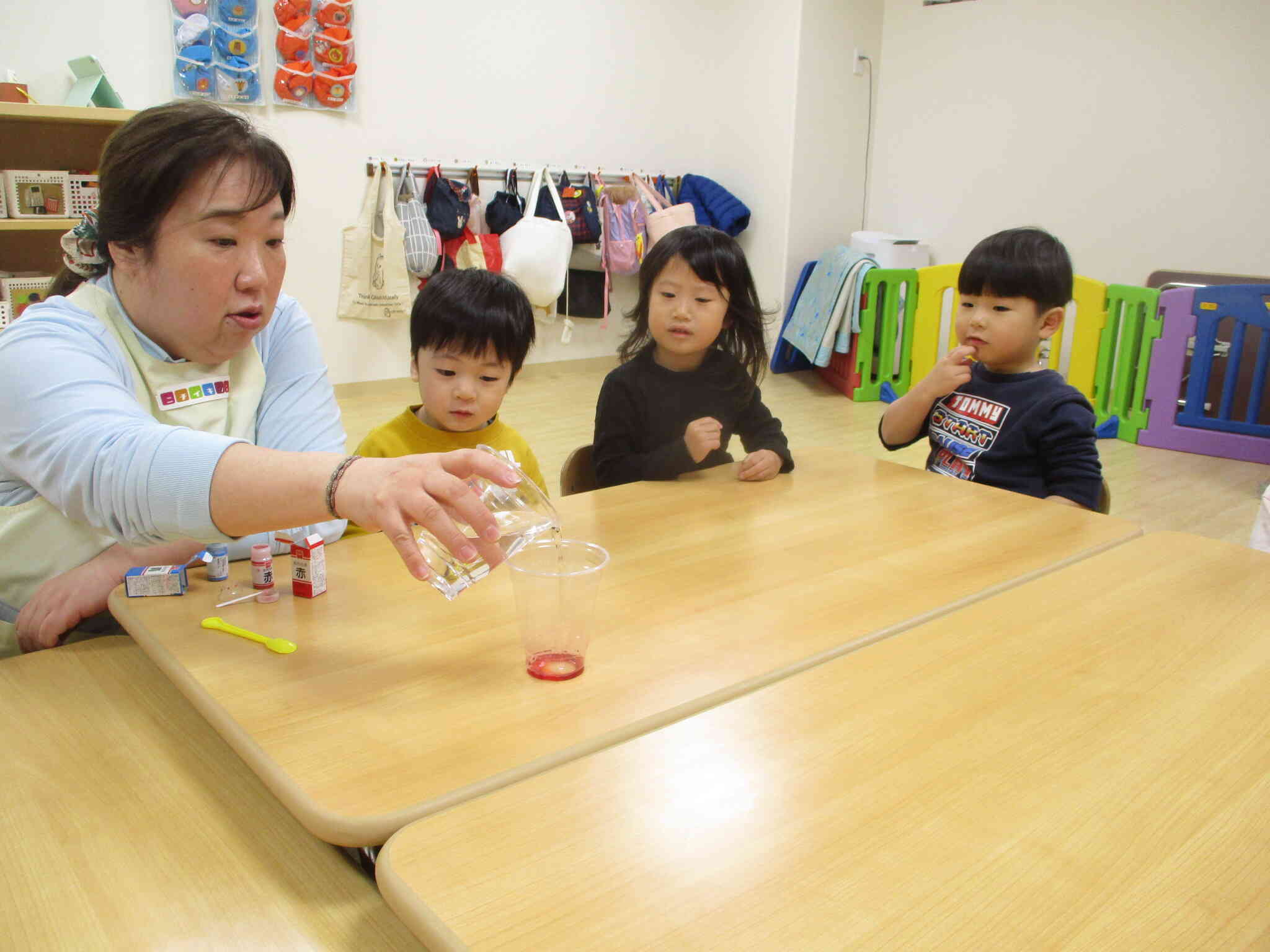 米粉ねんどで遊びました