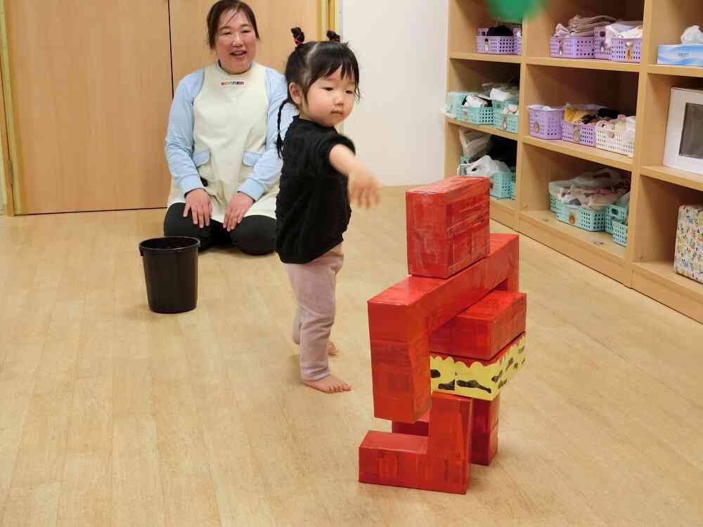 あひる組さんも挑戦！