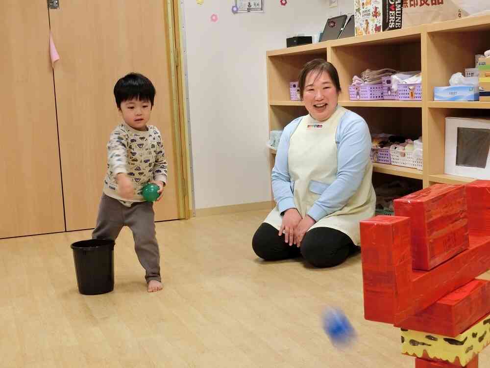 ドキドキ。鬼さん、来るかな？