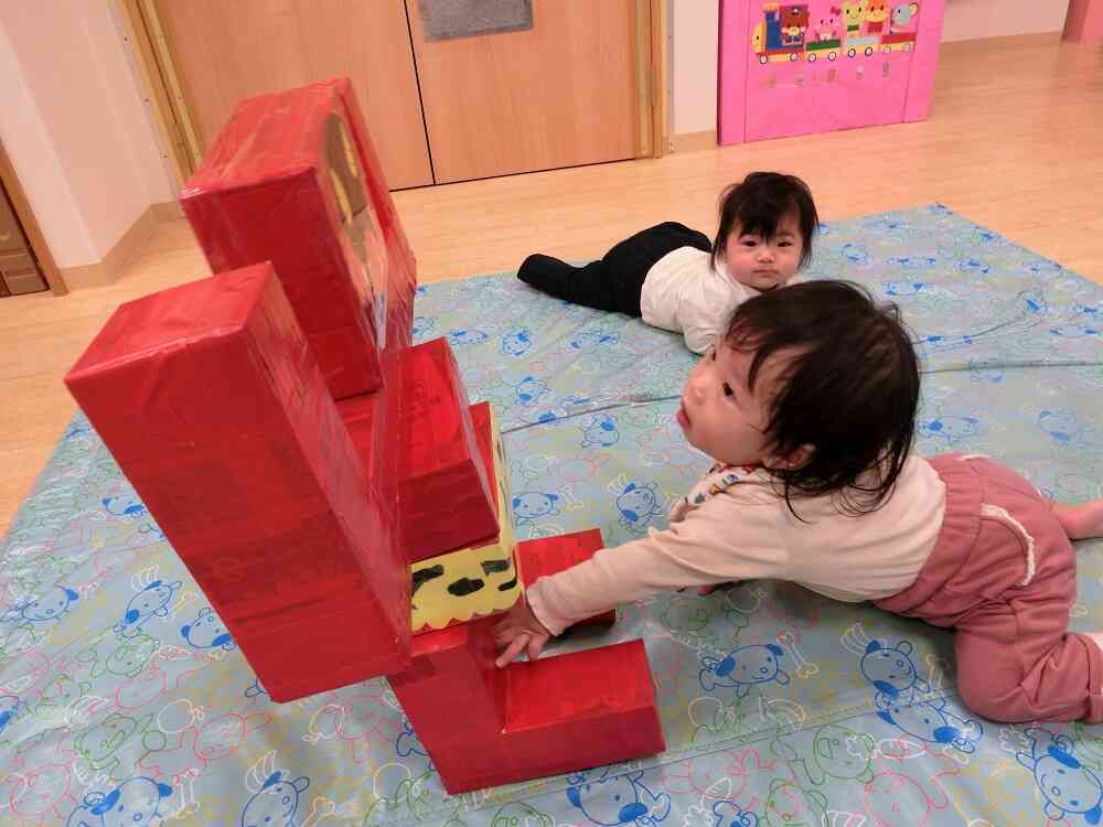 わぁ～！！大きい鬼さんだ！！